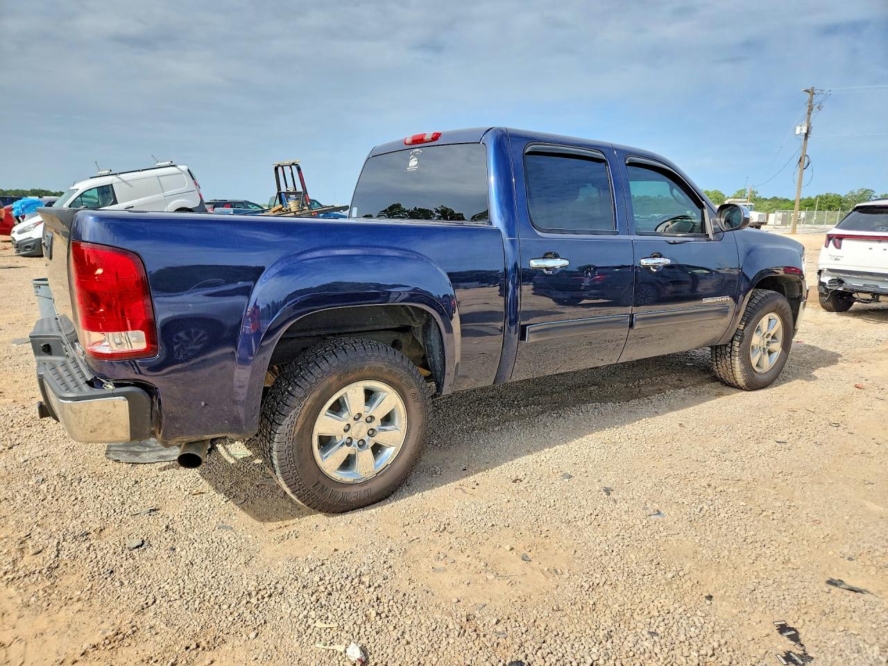 2010 Gmc Sierra K1500 Sle Синий vin: 3GTRKVE3XAG256046