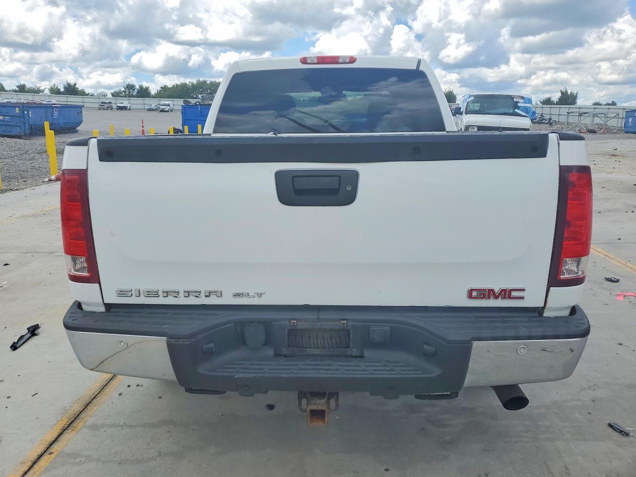 2010 Gmc Sierra K1500 Slt Белый vin: 3GTRKWE20AG269319
