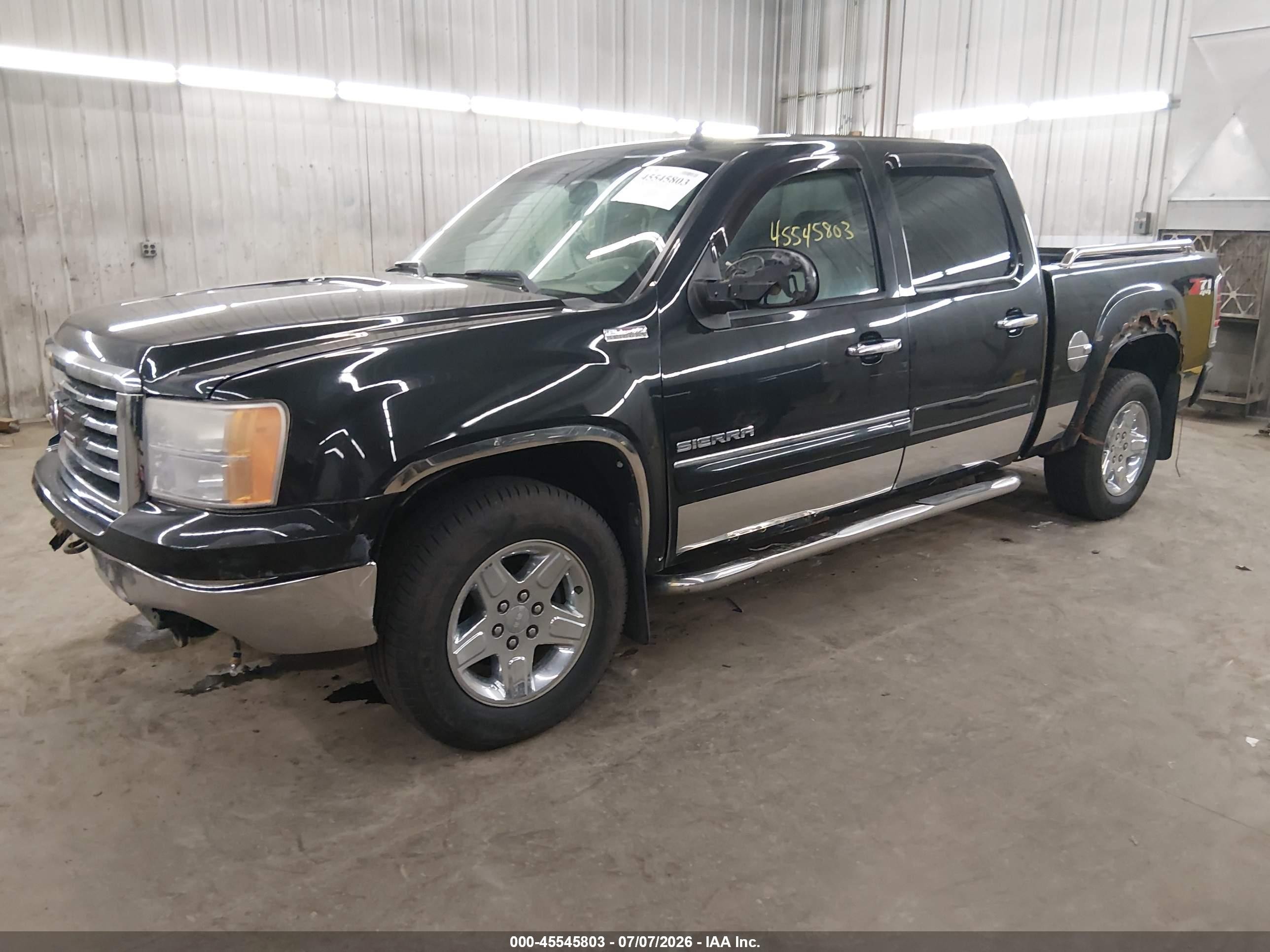 2010 Gmc Sierra 1500 Slt Черный vin: 3GTRKWE30AG168595