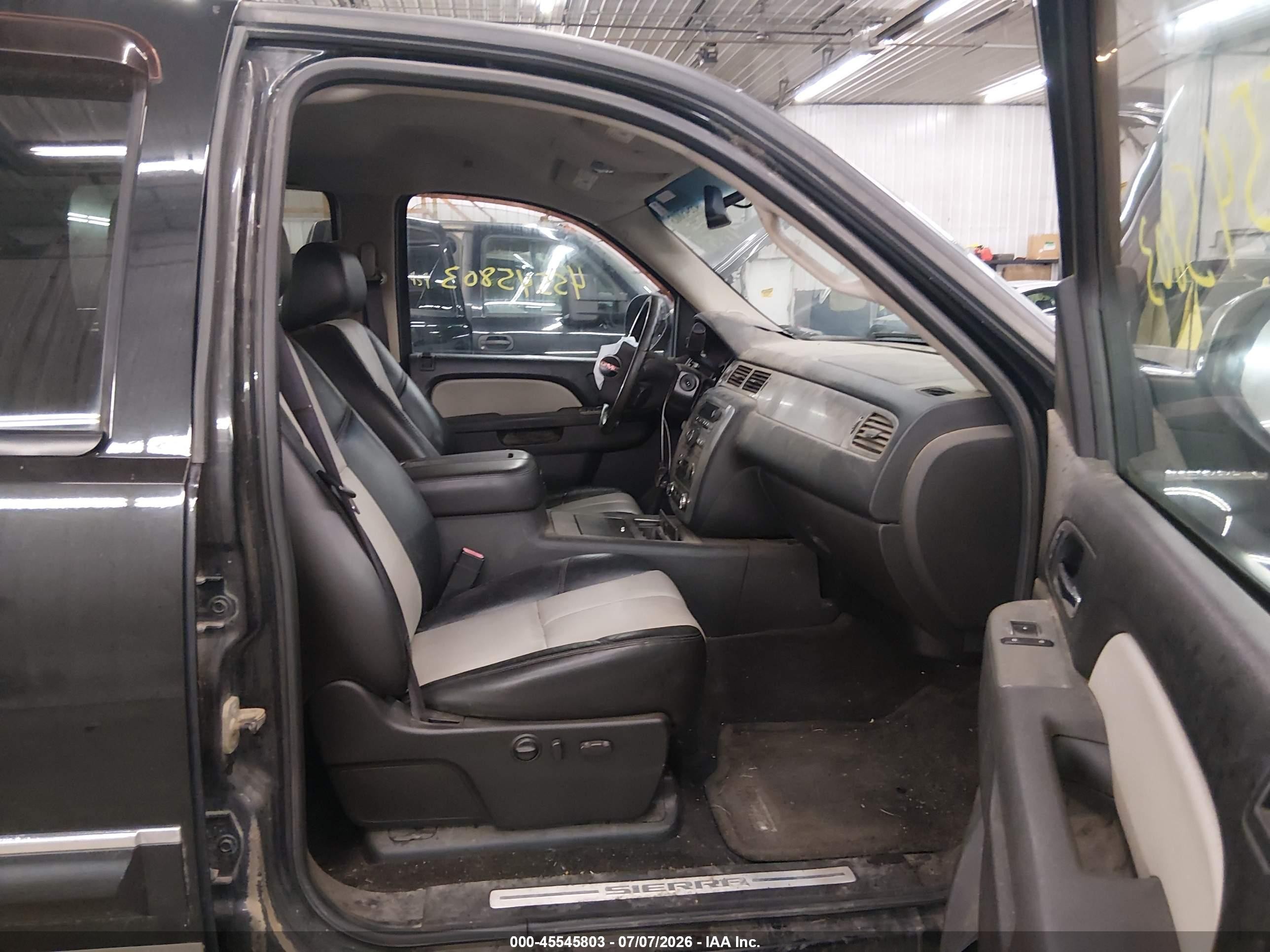 2010 Gmc Sierra 1500 Slt Черный vin: 3GTRKWE30AG168595