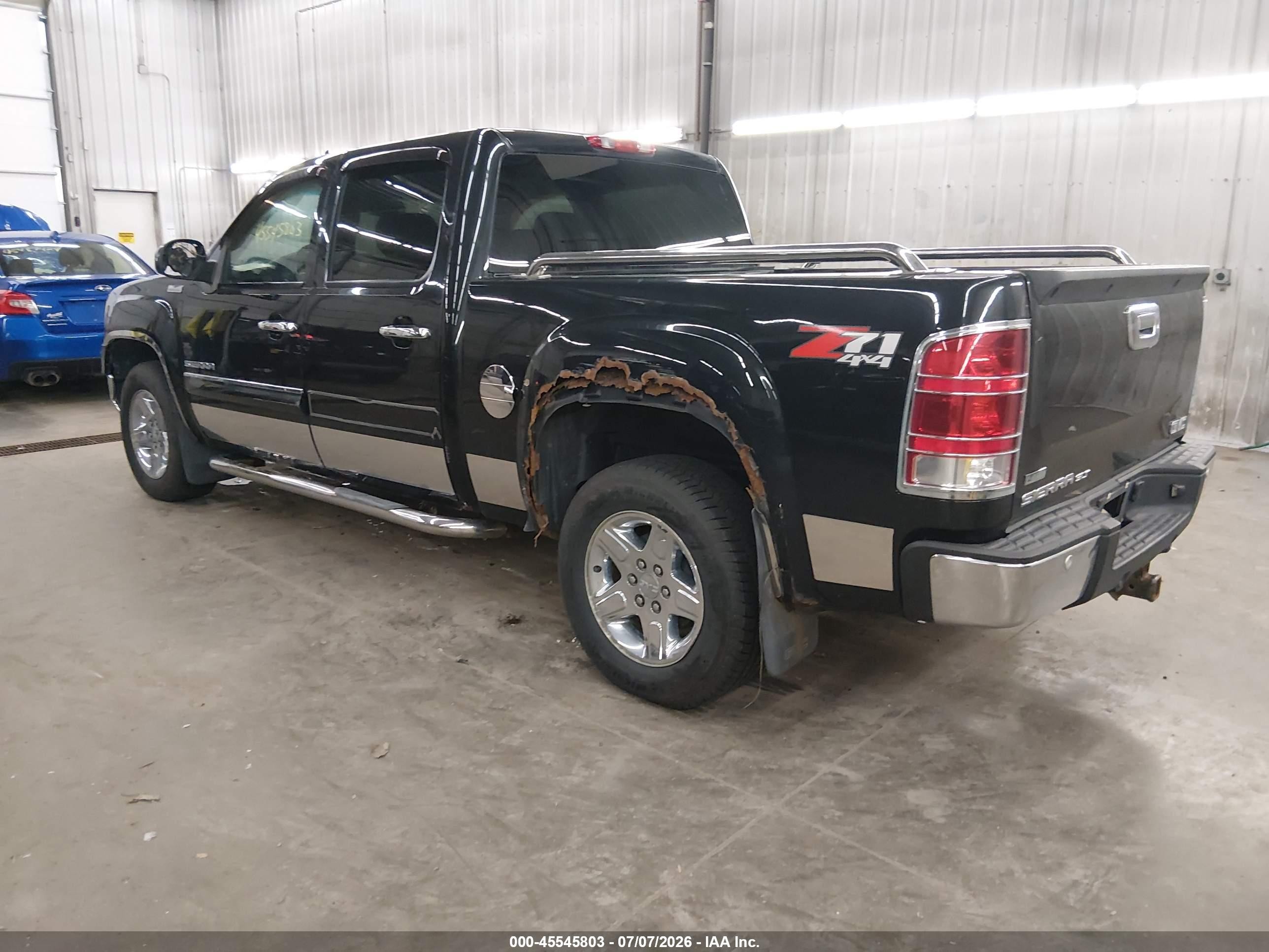 2010 Gmc Sierra 1500 Slt Черный vin: 3GTRKWE30AG168595