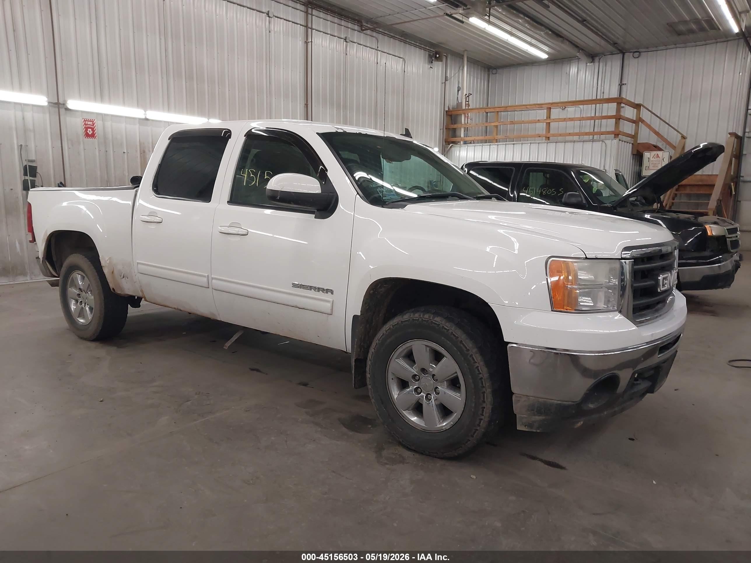 2010 Gmc Sierra 1500 Slt White vin: 3GTRKWE30AG186207