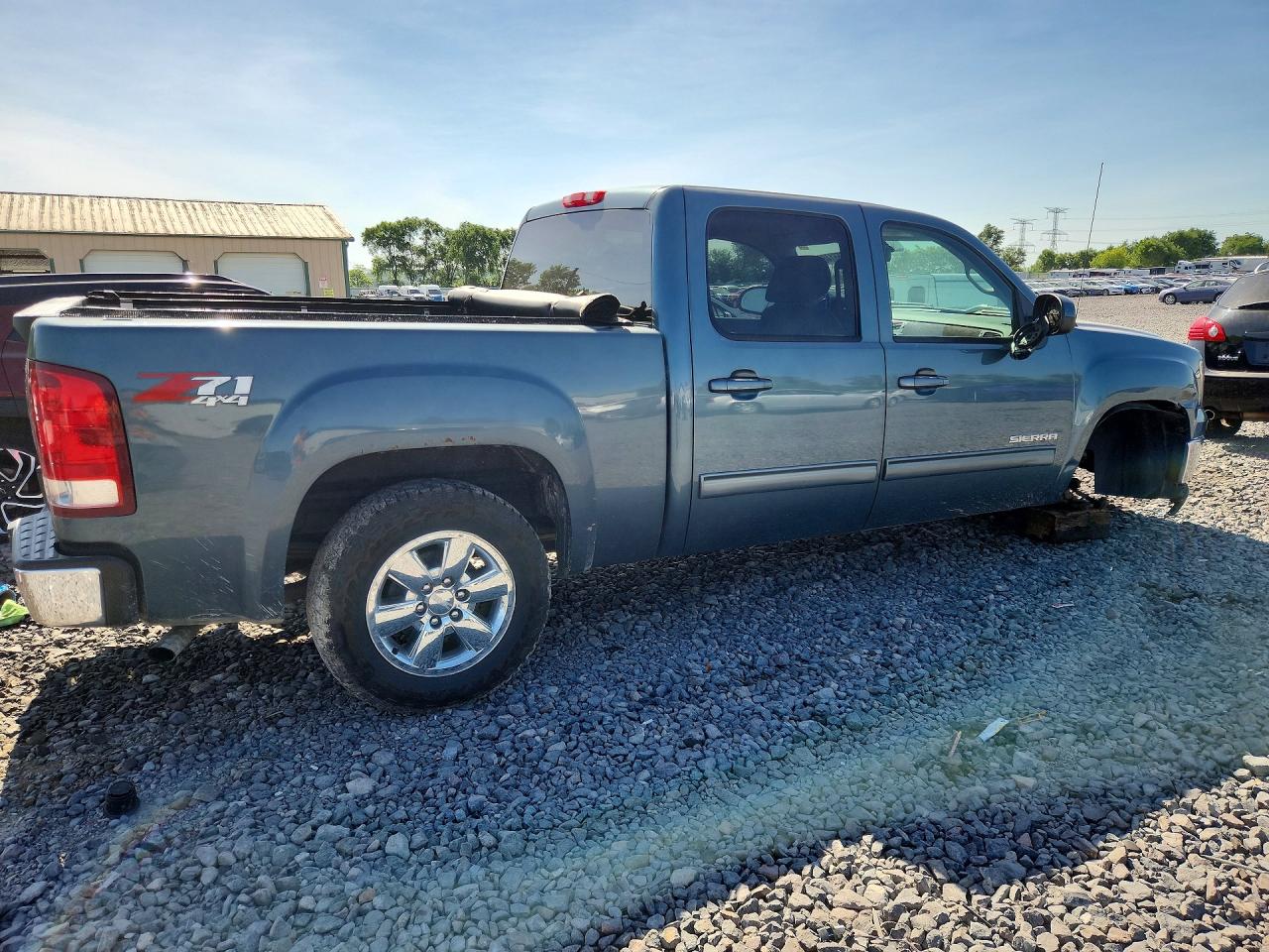 2010 Gmc Sierra K1500 Slt Blue vin: 3GTRKWE33AG176450