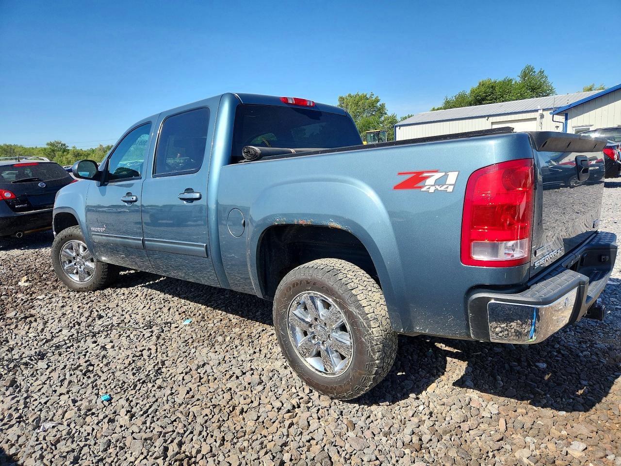 2010 Gmc Sierra K1500 Slt Blue vin: 3GTRKWE33AG176450