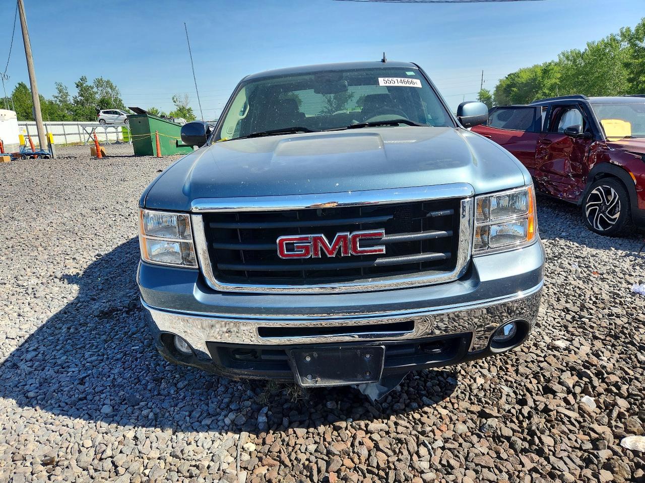 2010 Gmc Sierra K1500 Slt Blue vin: 3GTRKWE33AG176450