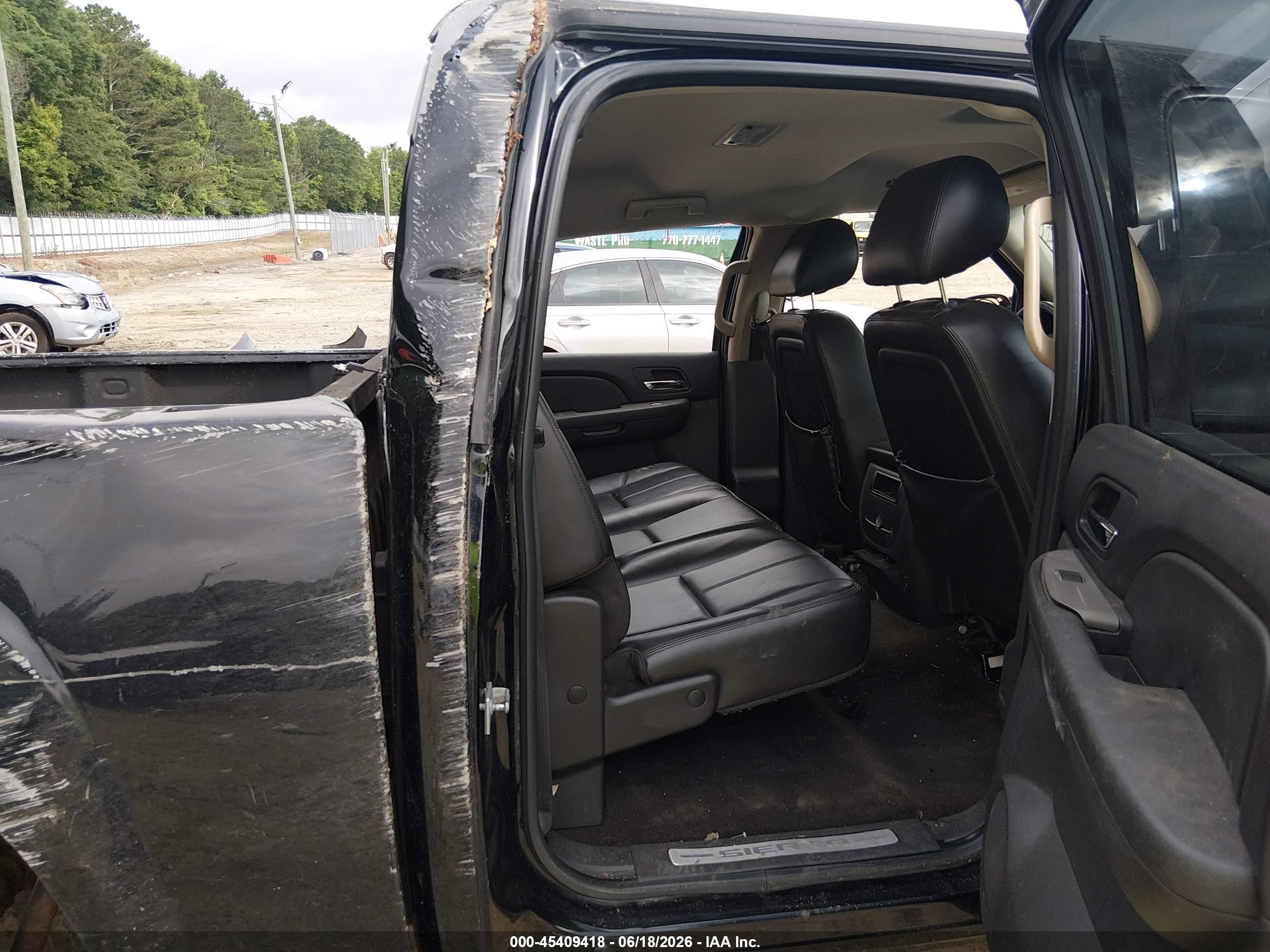2010 Gmc Sierra 1500 Slt Black vin: 3GTRKWE35AG123569