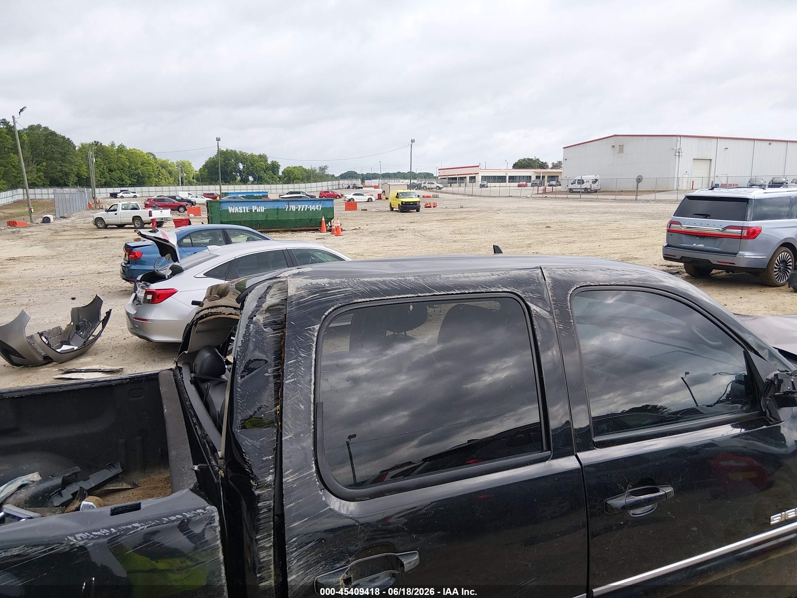 2010 Gmc Sierra 1500 Slt Black vin: 3GTRKWE35AG123569