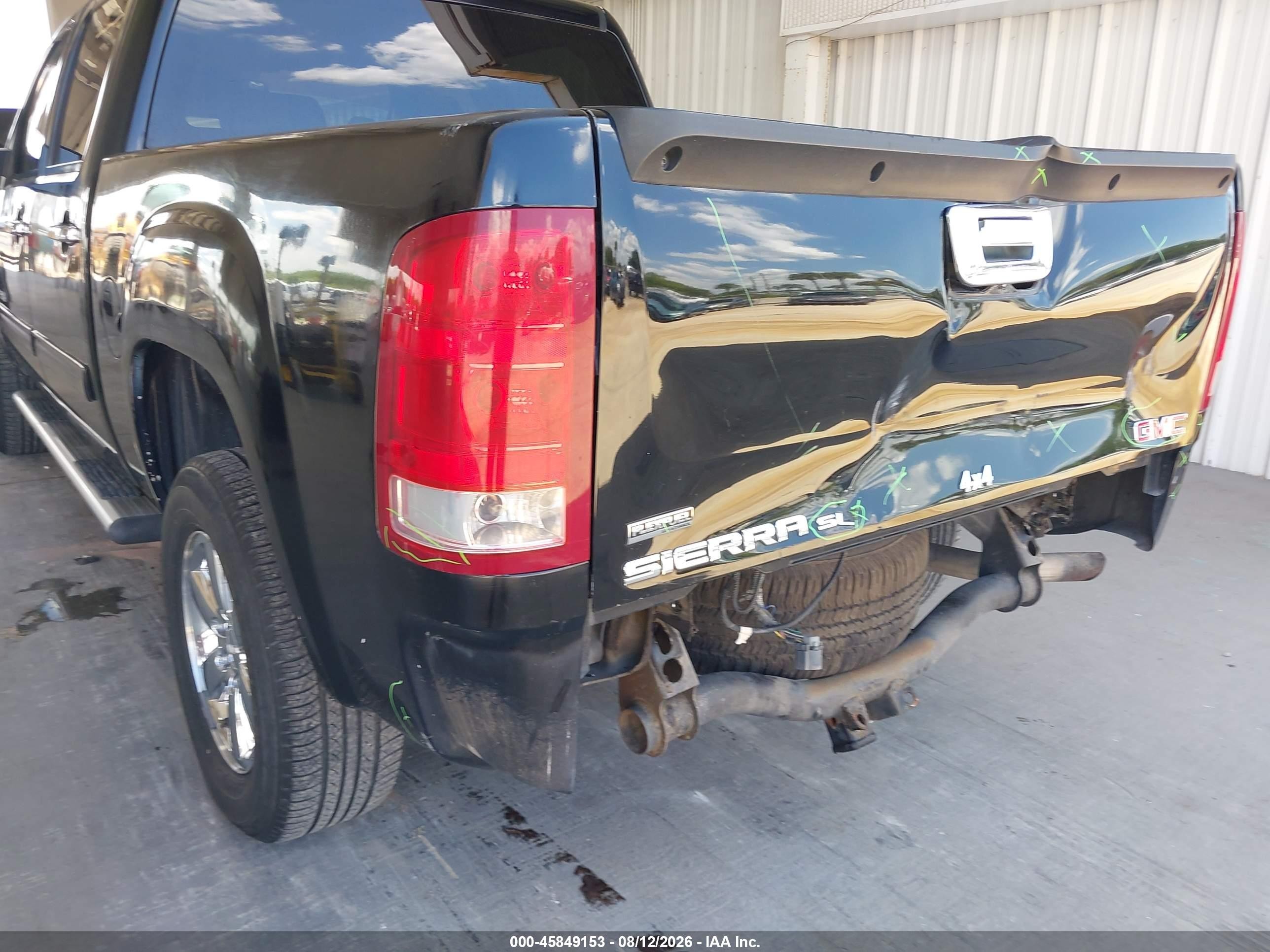 2010 Gmc Sierra 1500 Slt Черный vin: 3GTRKWE37AG168108