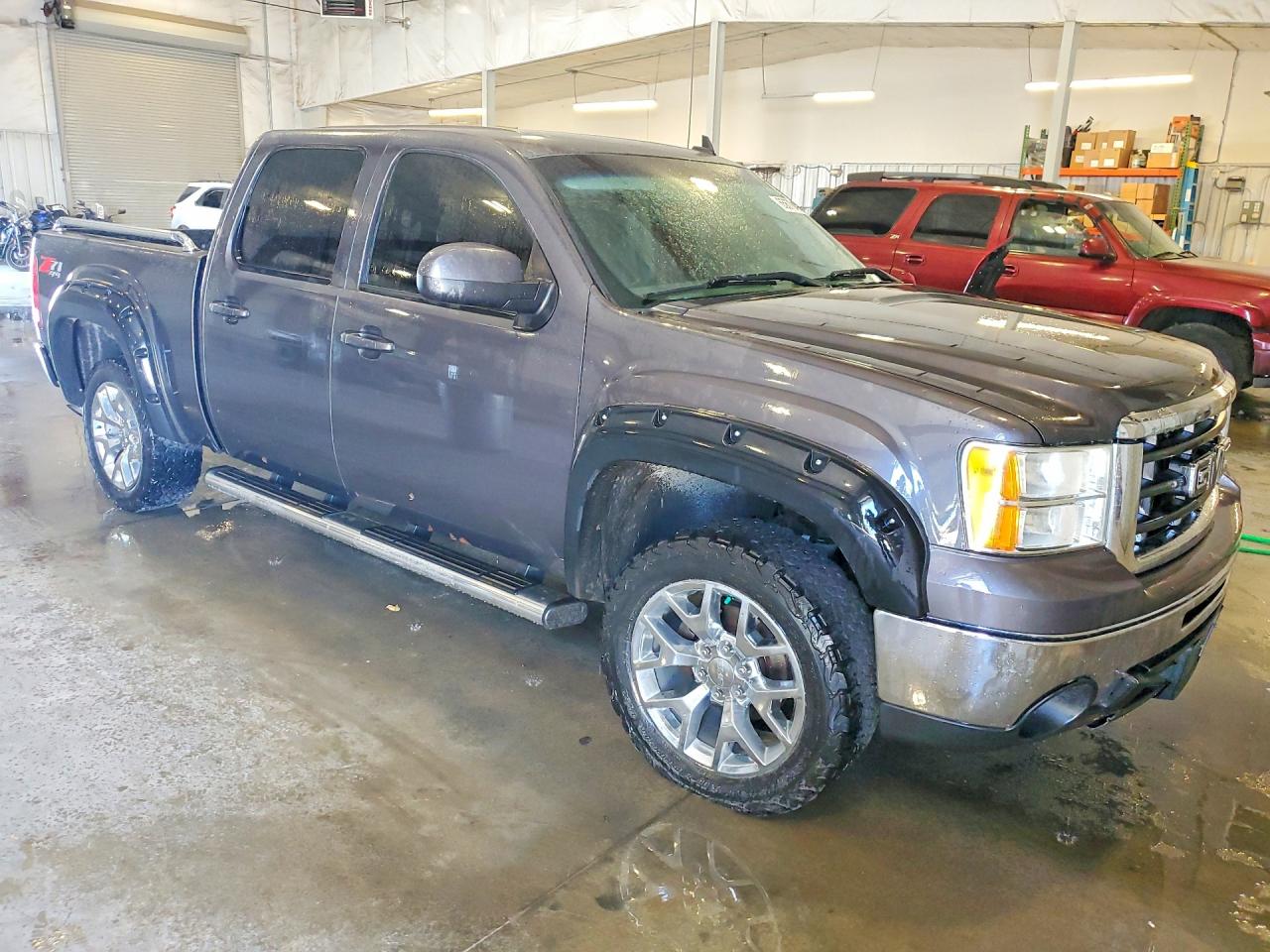 2010 Gmc Sierra K1500 Slt Gray vin: 3GTRKWE38AG230826