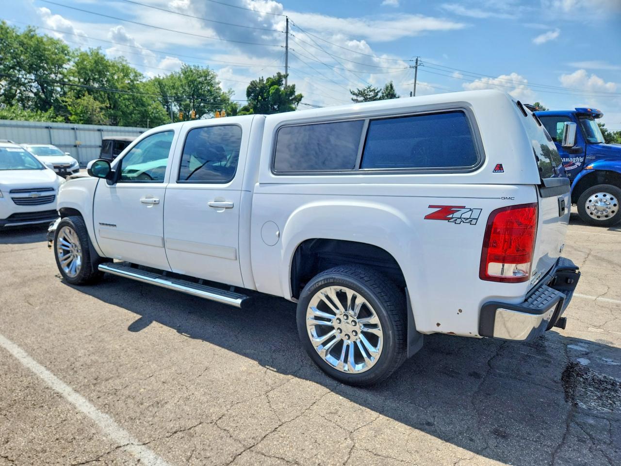 2010 Gmc Sierra K1500 Slt Белый vin: 3GTRKWE3XAG294222