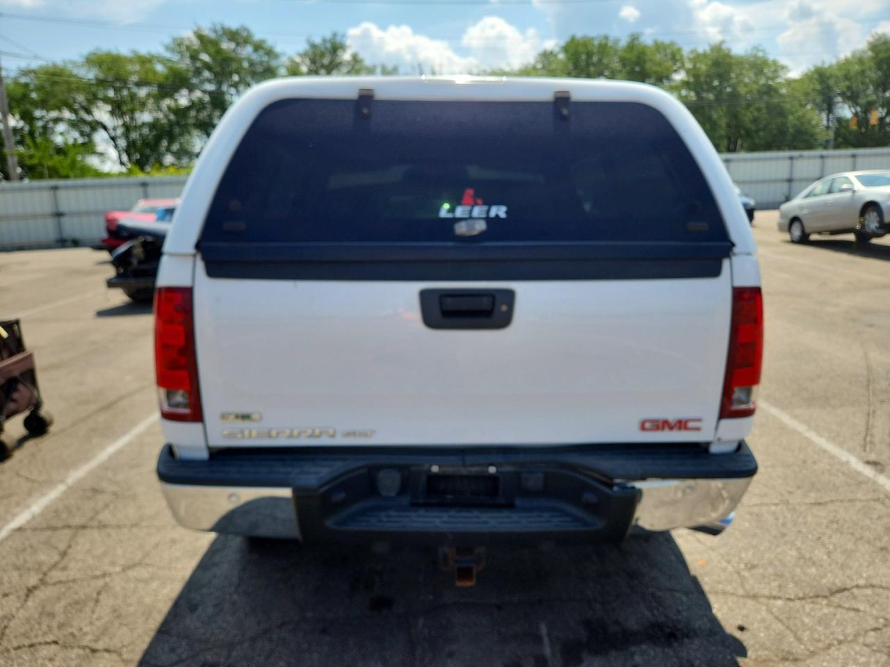 2010 Gmc Sierra K1500 Slt Белый vin: 3GTRKWE3XAG294222