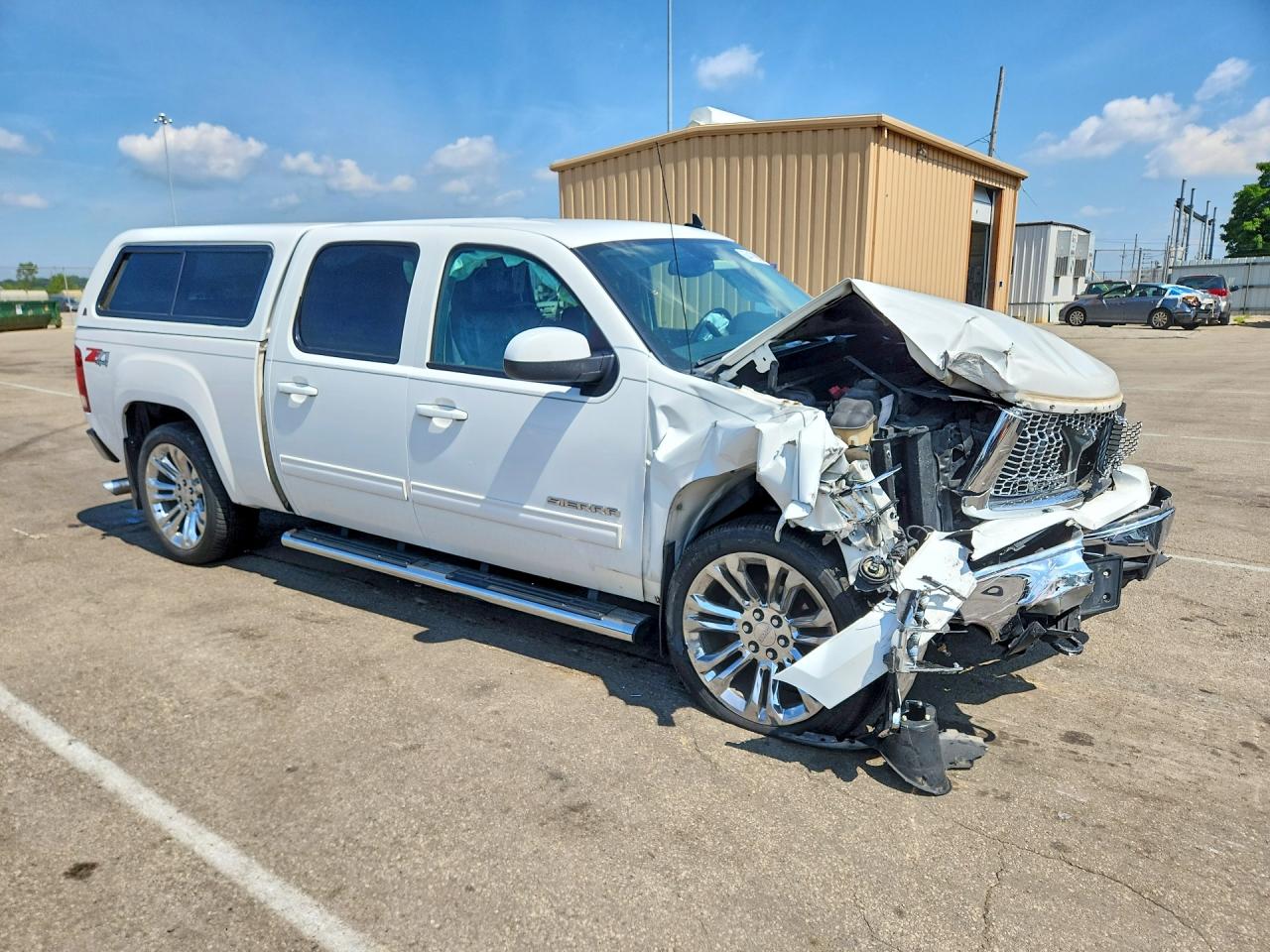 2010 Gmc Sierra K1500 Slt Белый vin: 3GTRKWE3XAG294222