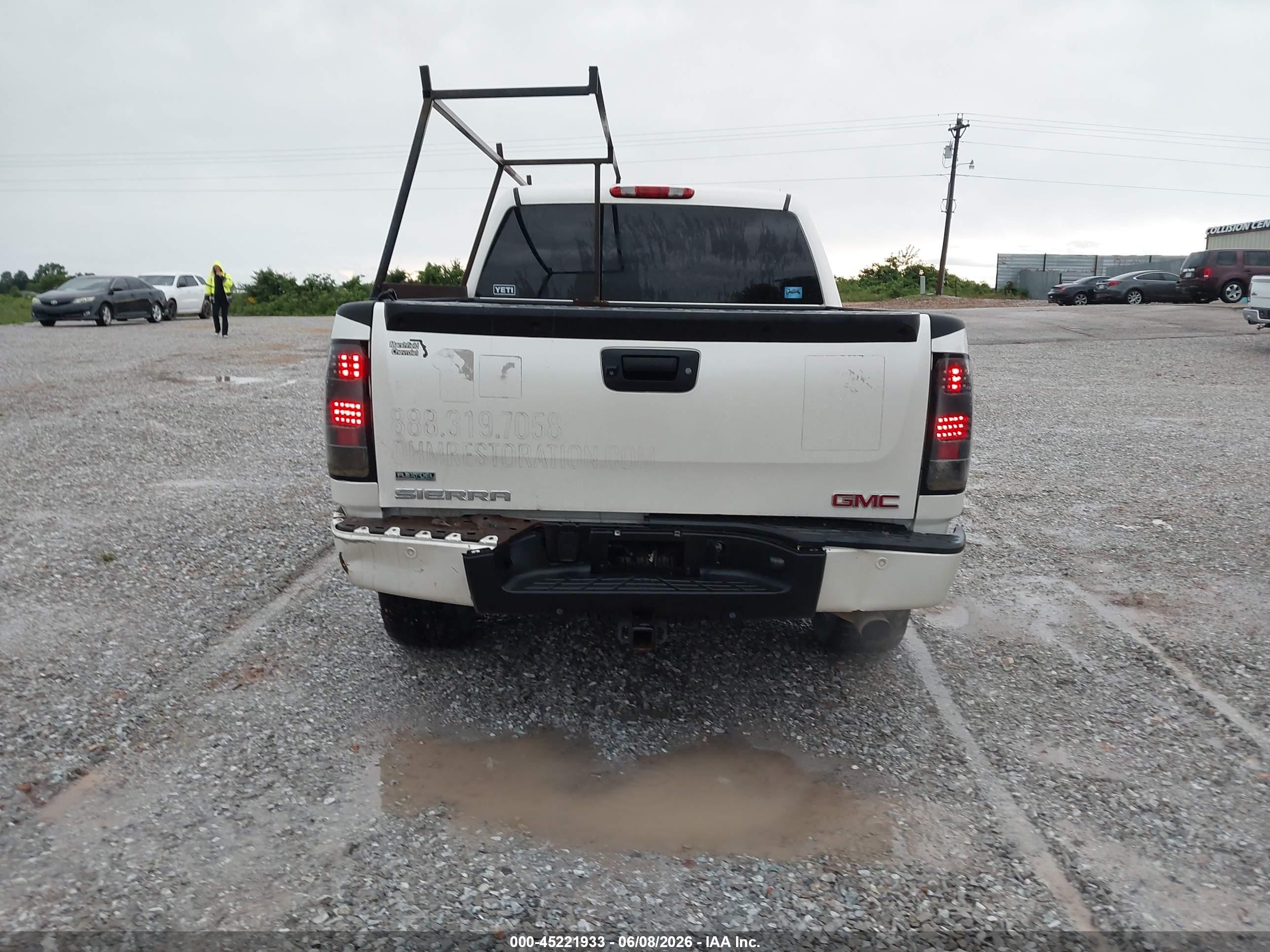 2010 Gmc Sierra 1500 Denali White vin: 3GTRKXE20AG221826