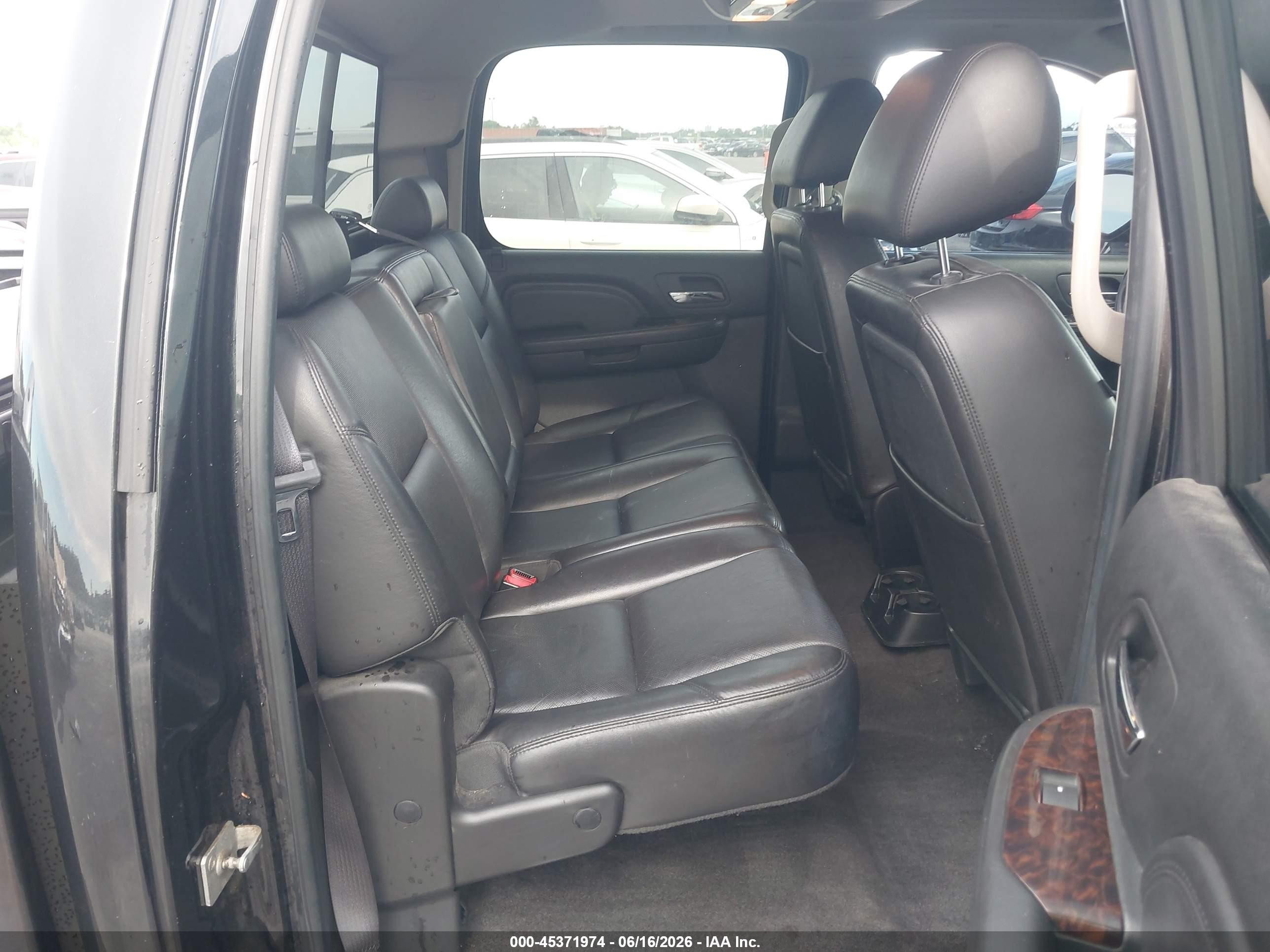 2010 Gmc Sierra 1500 Denali Black vin: 3GTRKXE21AG209135