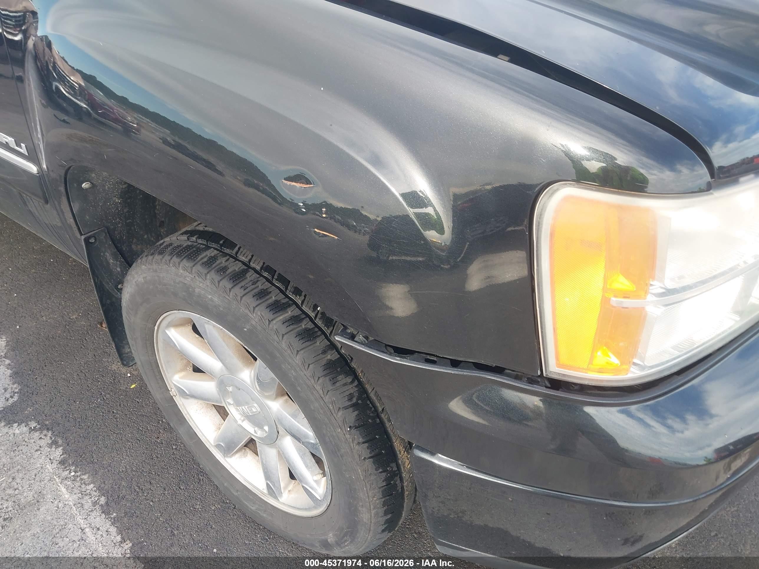 2010 Gmc Sierra 1500 Denali Black vin: 3GTRKXE21AG209135