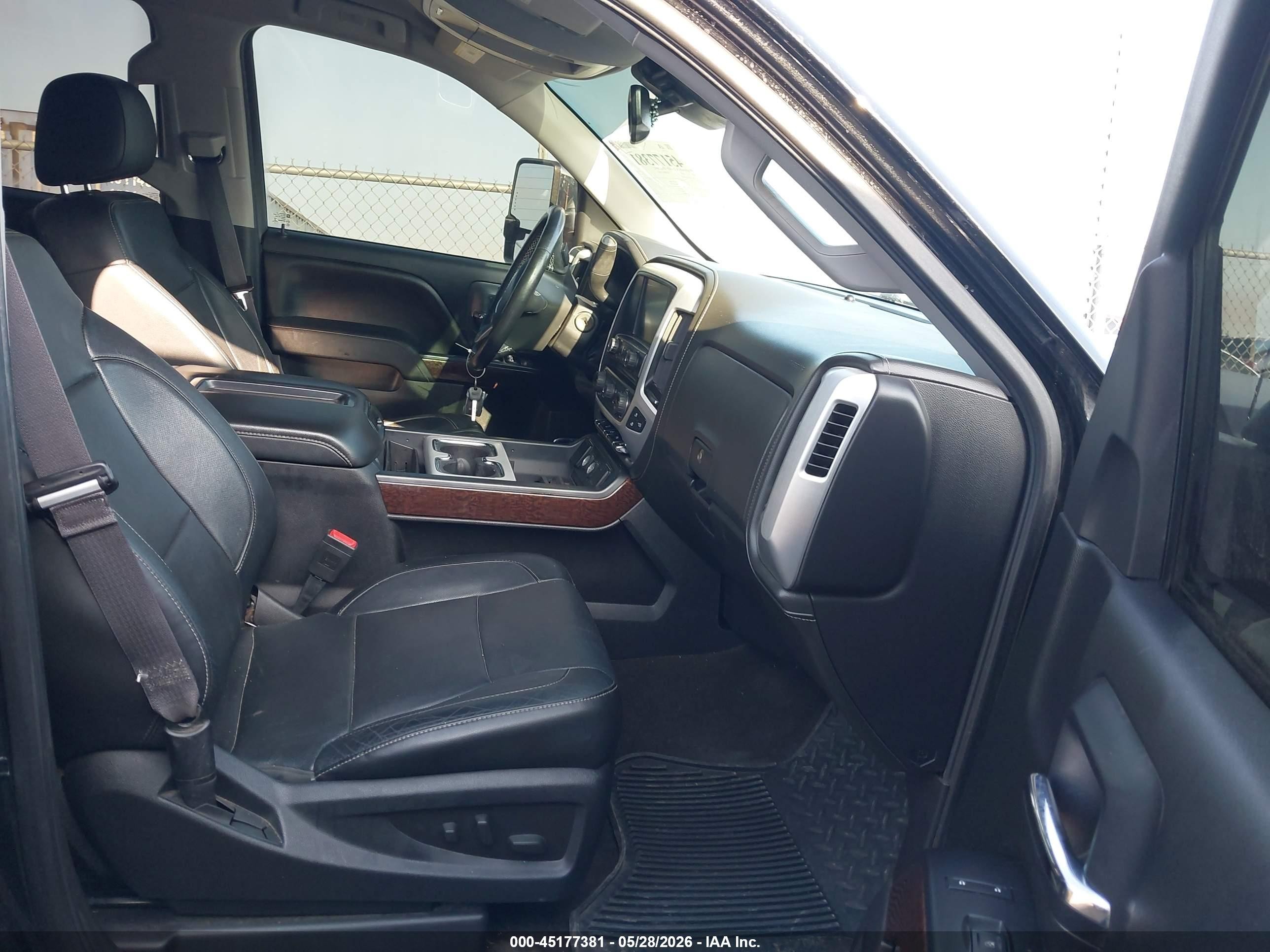 2015 Gmc Sierra 1500 Slt Черный vin: 3GTU1VEJ9FG397693