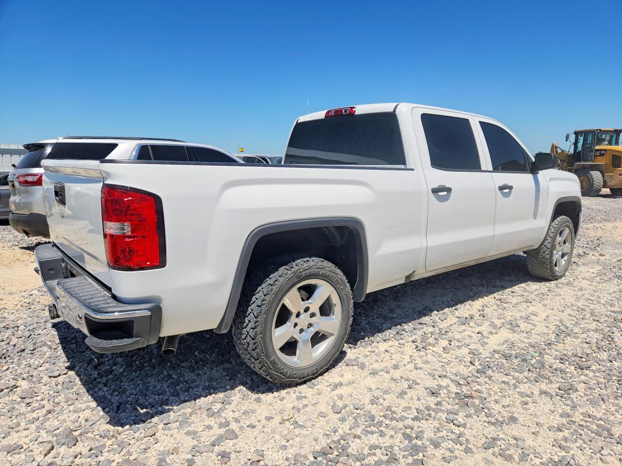2017 Gmc Sierra K1500 Белый vin: 3GTU2LEC4HG378653