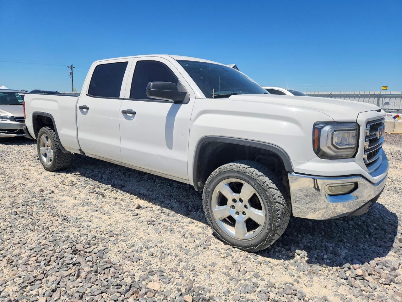 2017 Gmc Sierra K1500 Белый vin: 3GTU2LEC4HG378653