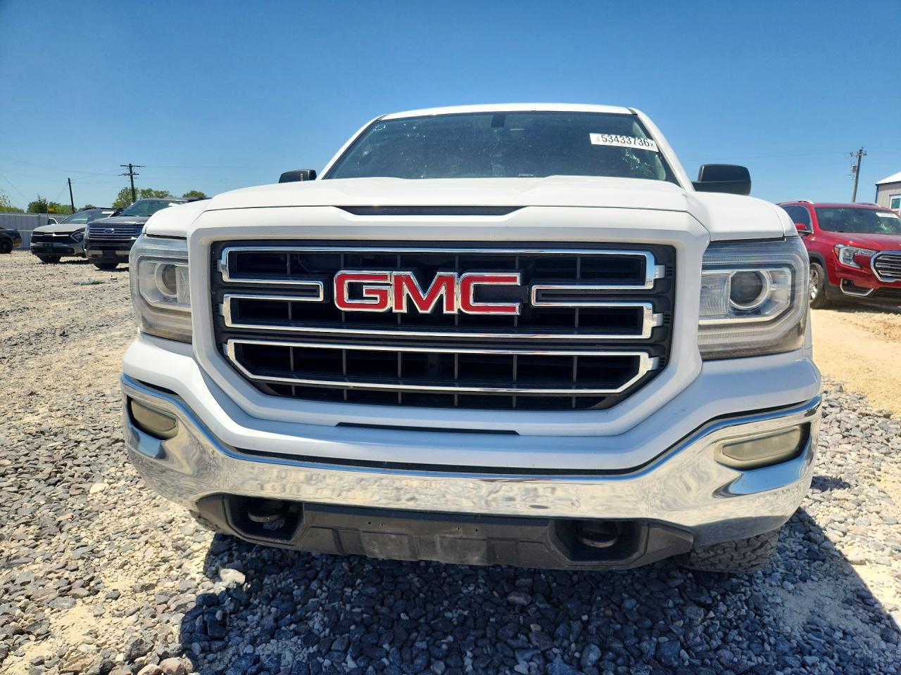 2017 Gmc Sierra K1500 Белый vin: 3GTU2LEC4HG378653