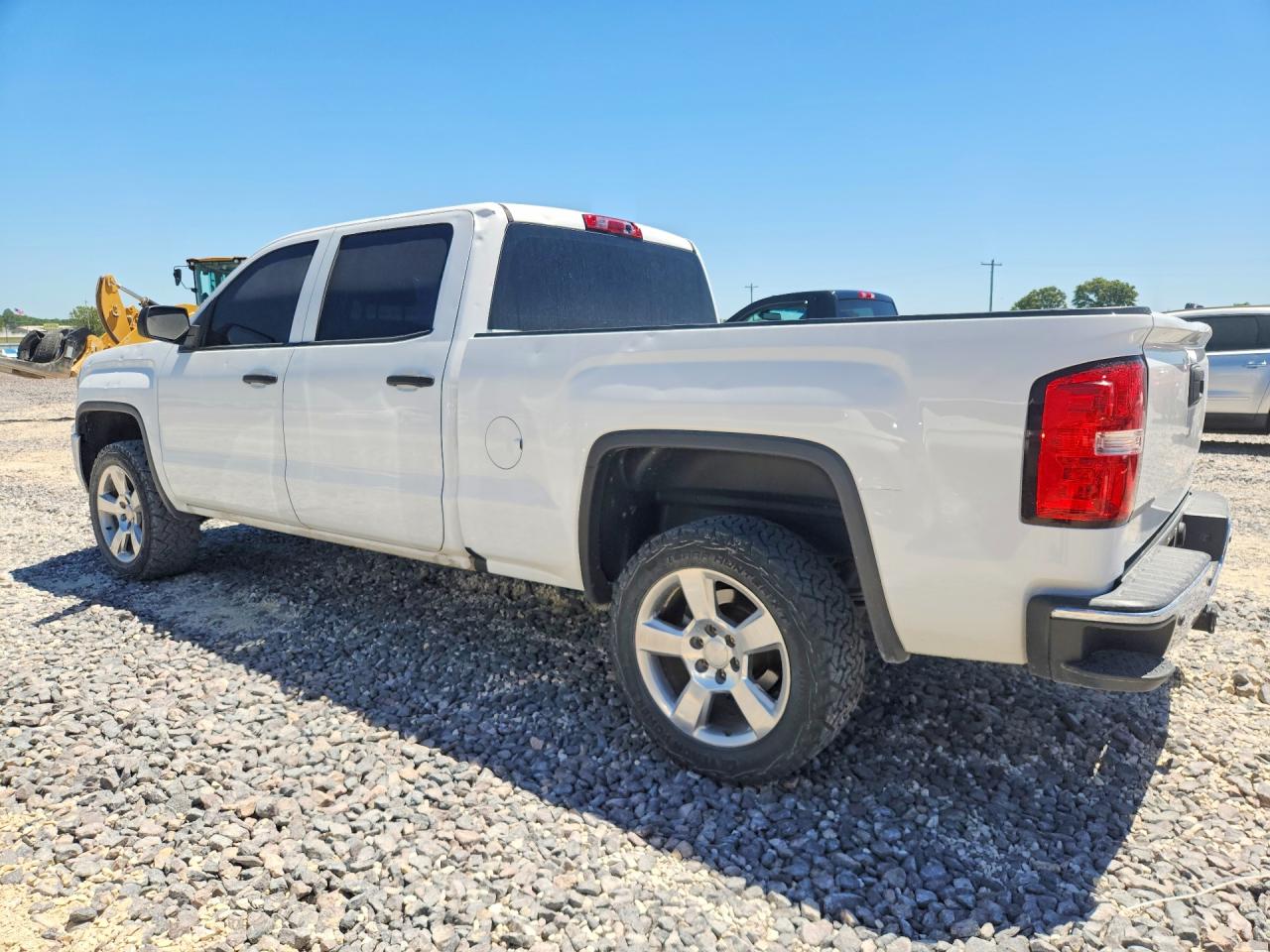 2017 Gmc Sierra K1500 Белый vin: 3GTU2LEC4HG378653