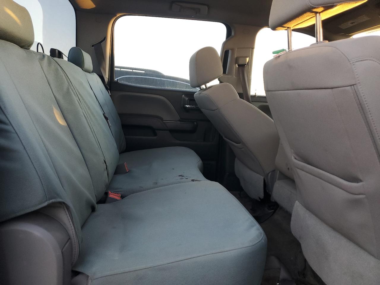 2017 Gmc Sierra K1500 White vin: 3GTU2LEC6HG260488