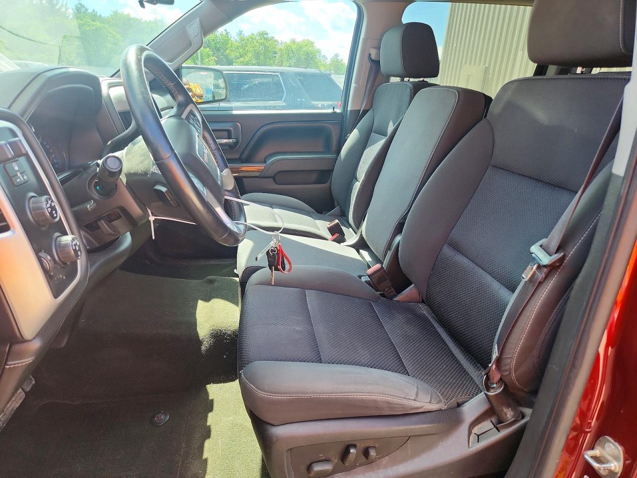 2016 Gmc Sierra K1500 Sle Burgundy vin: 3GTU2MEC0GG167924