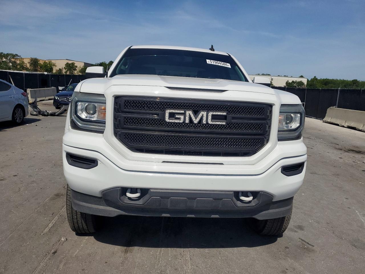2016 Gmc Sierra K1500 Sle White vin: 3GTU2MEC0GG324688