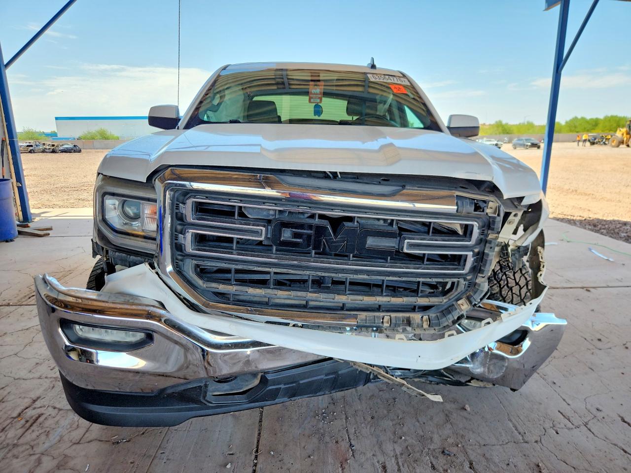 2018 Gmc Sierra K1500 Sle White vin: 3GTU2MEC1JG279378