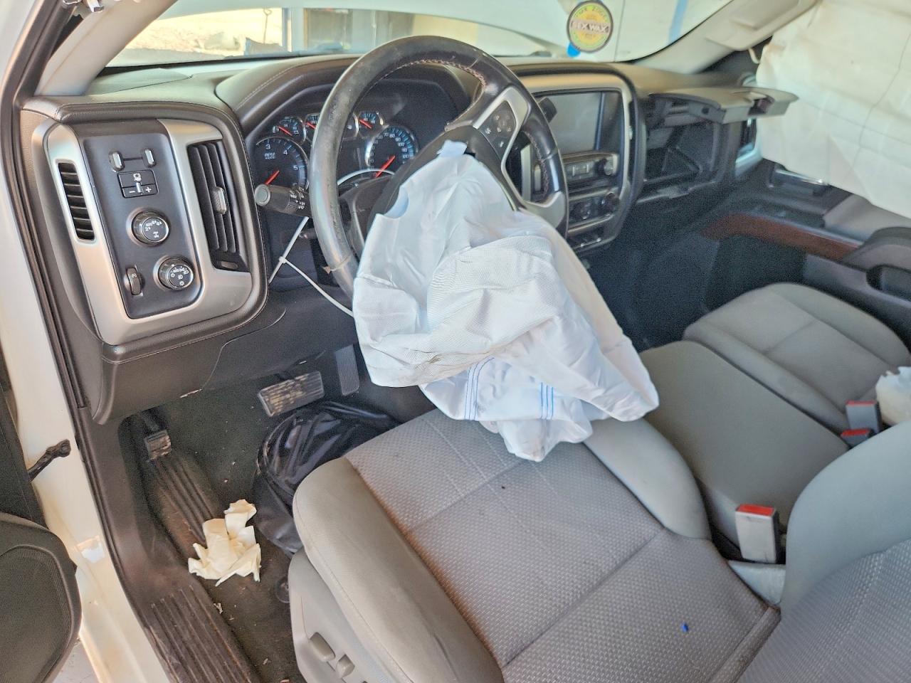 2018 Gmc Sierra K1500 Sle White vin: 3GTU2MEC1JG279378