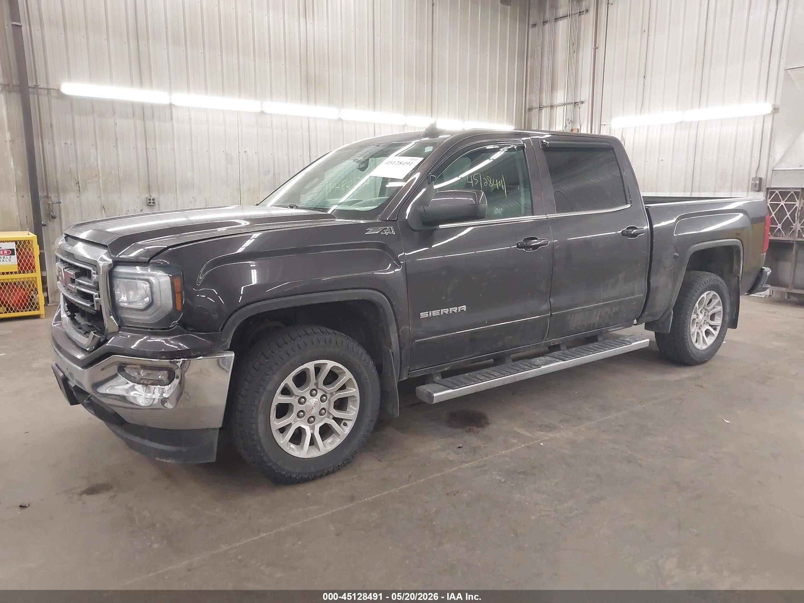 2016 Gmc Sierra 1500 Sle Gray vin: 3GTU2MEC9GG149566