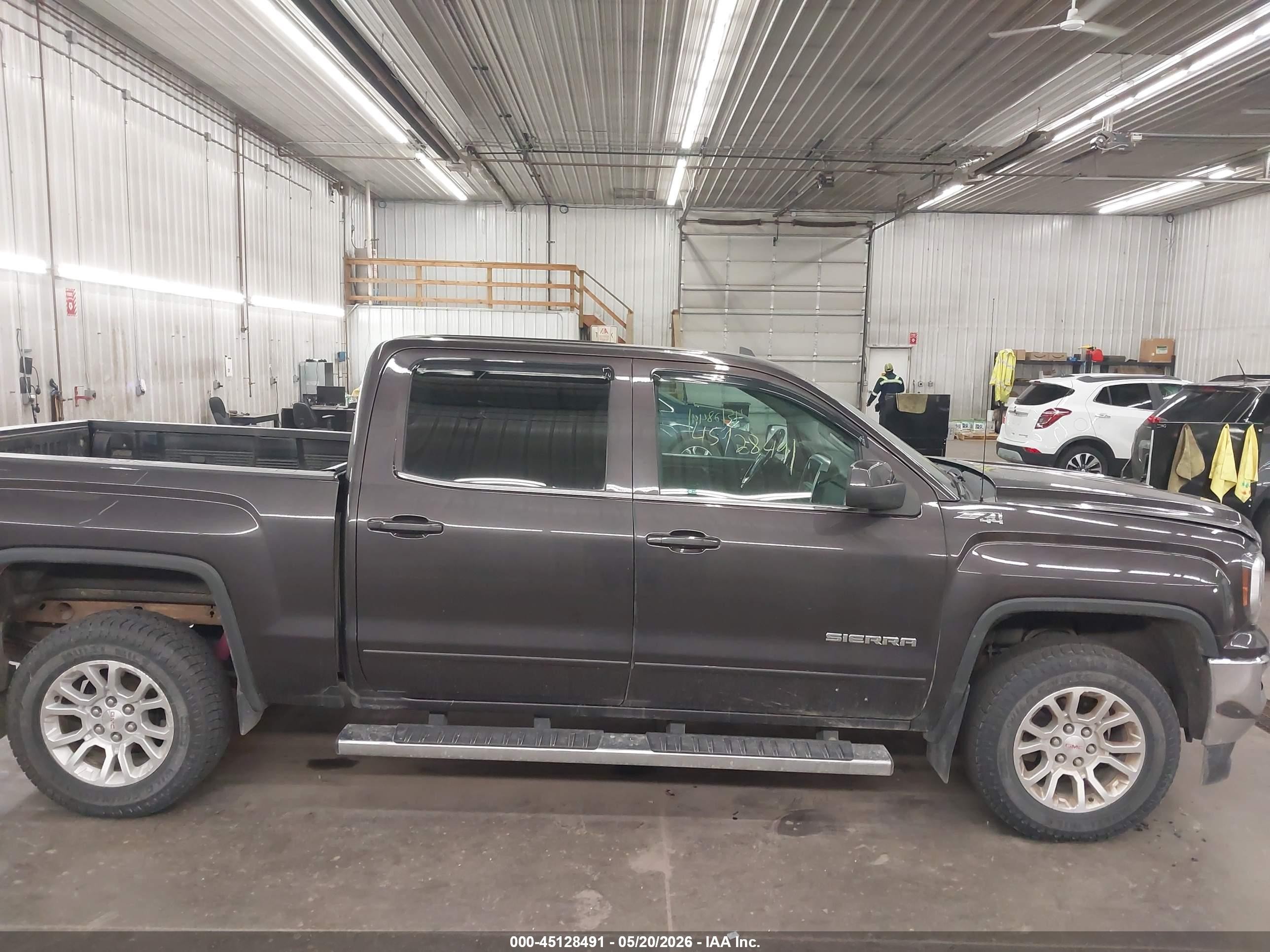 2016 Gmc Sierra 1500 Sle Gray vin: 3GTU2MEC9GG149566