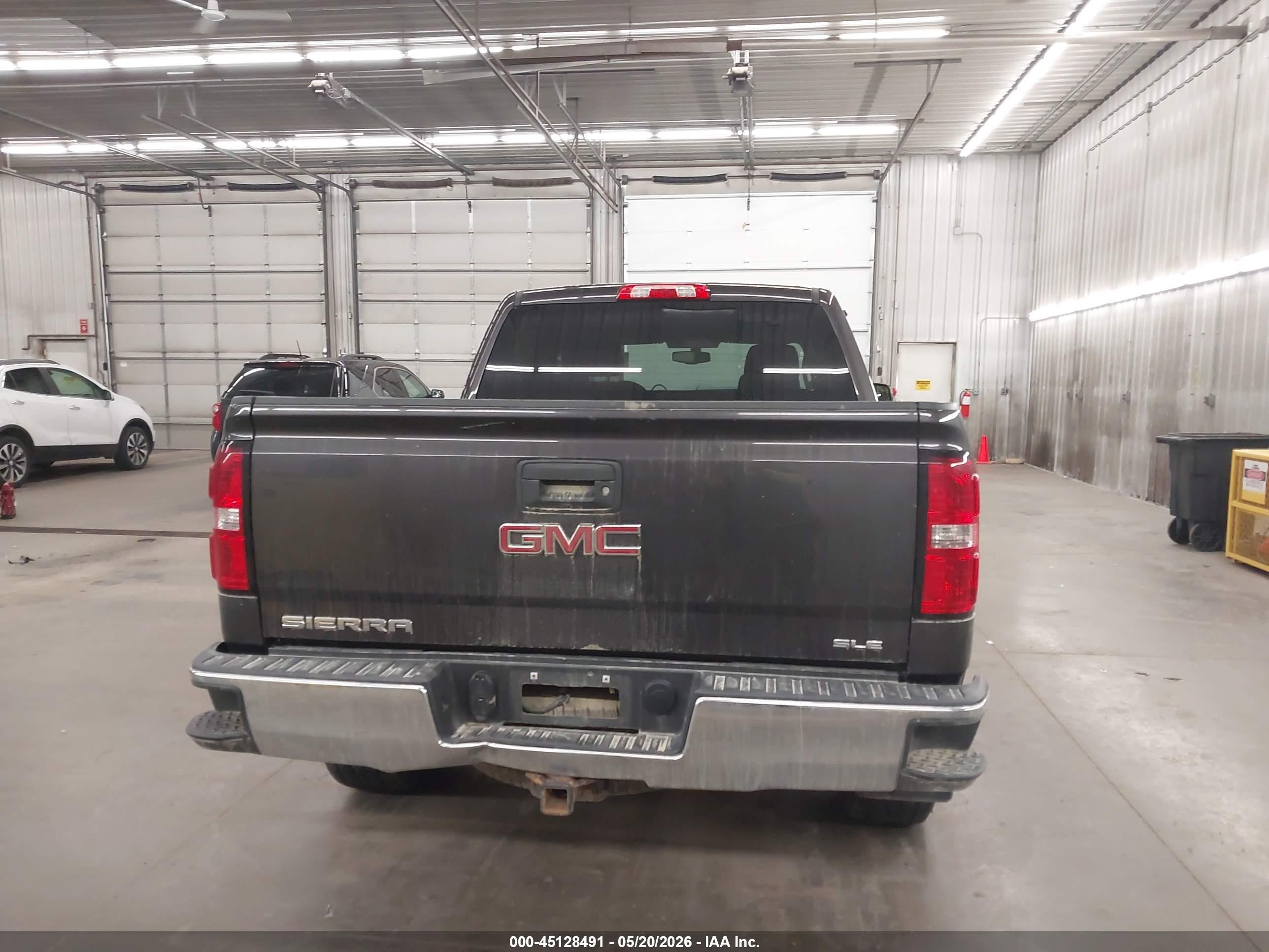 2016 Gmc Sierra 1500 Sle Gray vin: 3GTU2MEC9GG149566