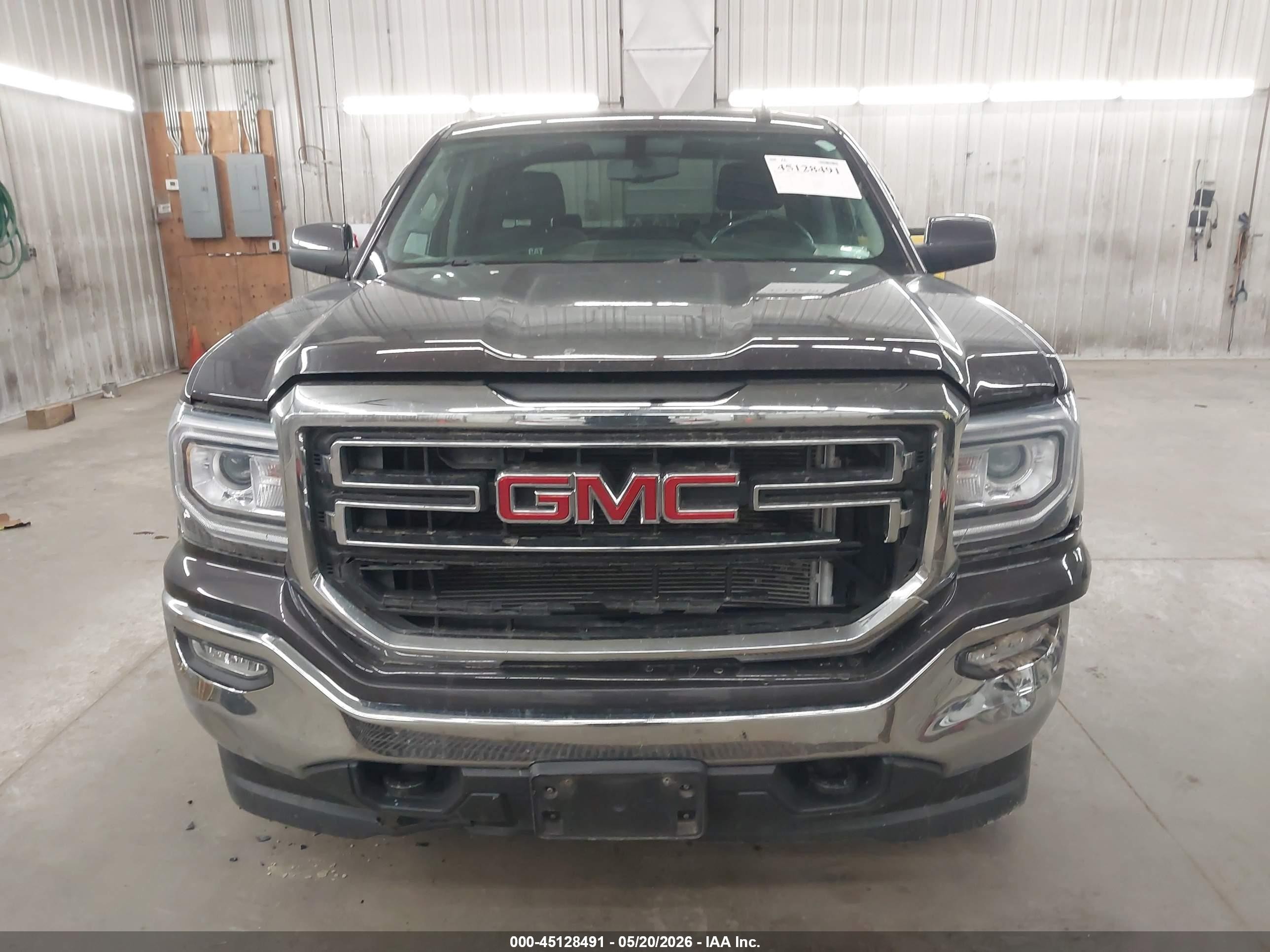2016 Gmc Sierra 1500 Sle Gray vin: 3GTU2MEC9GG149566