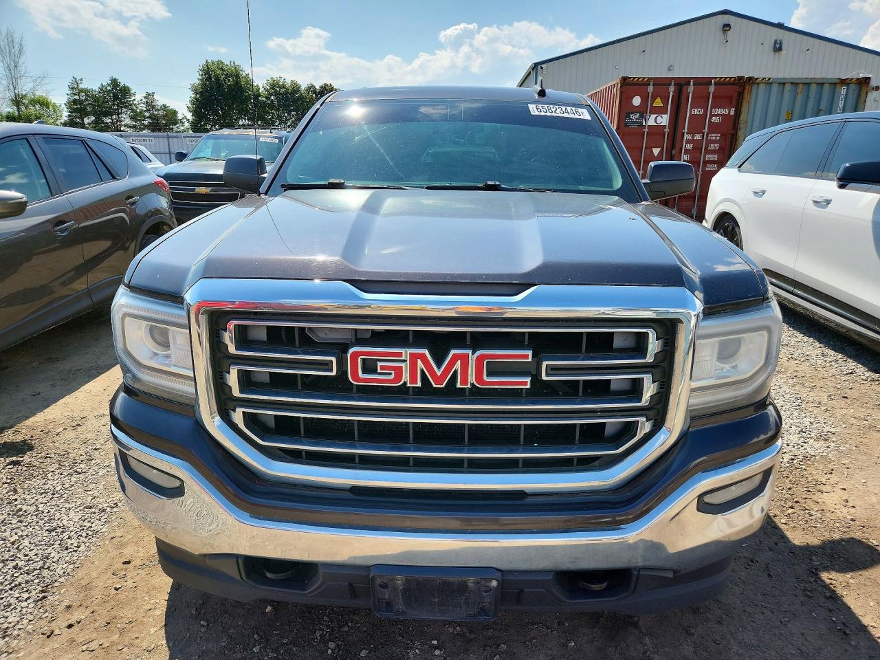 2016 Gmc Sierra K1500 Sle Black vin: 3GTU2MEC9GG199559