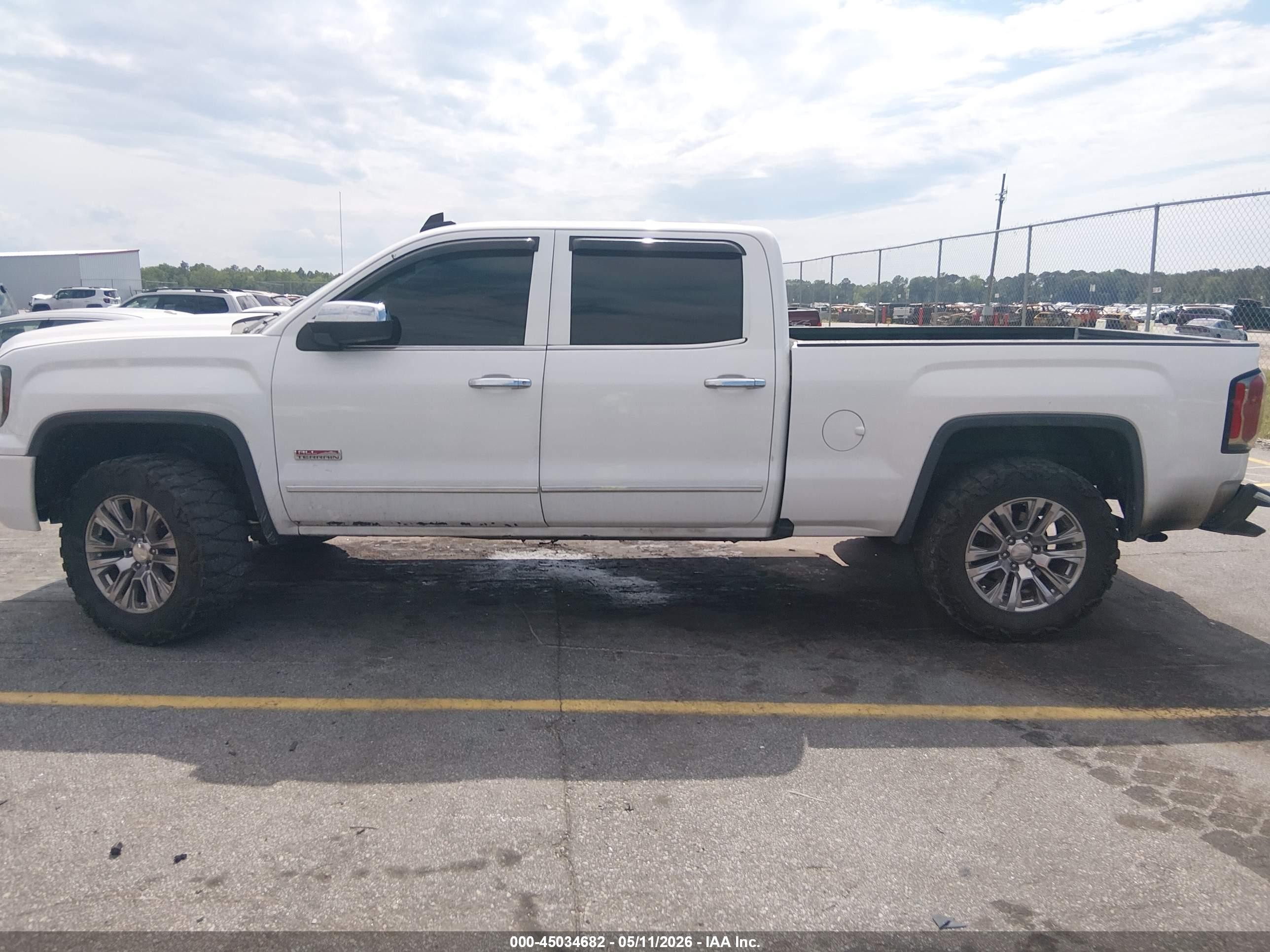 2016 Gmc Sierra 1500 Sle White vin: 3GTU2MEC9GG254527