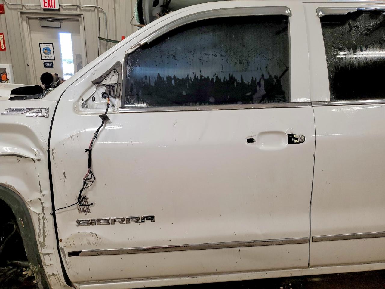 2017 Gmc Sierra K1500 Slt White vin: 3GTU2NEC0HG269277