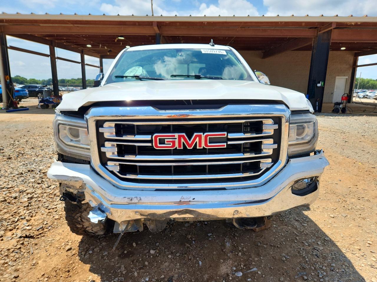 2017 Gmc Sierra K1500 Slt White vin: 3GTU2NEC0HG291442