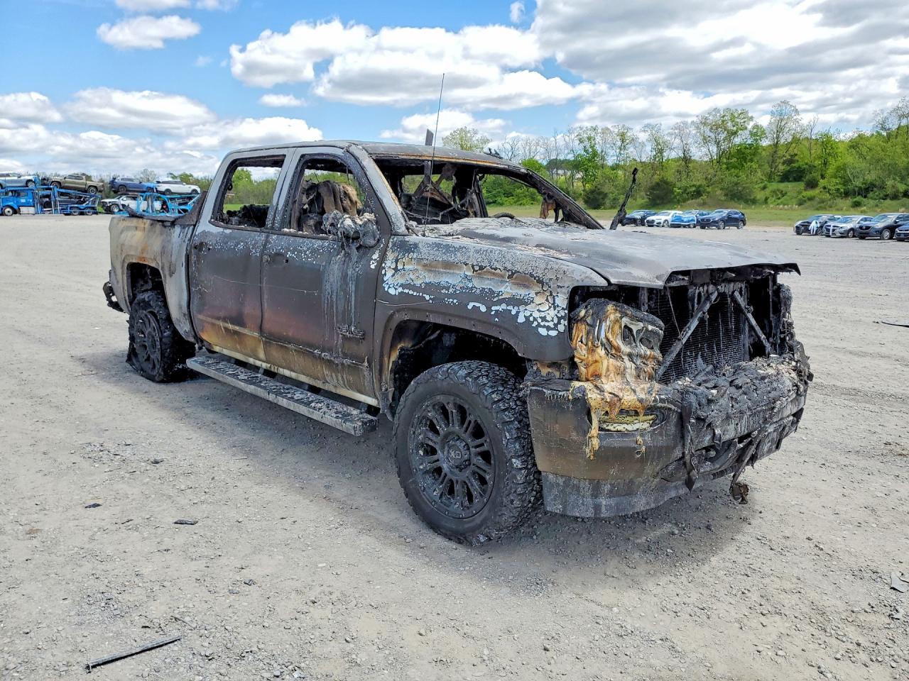 2018 Gmc Sierra K1500 Slt Burn vin: 3GTU2NEC0JG264098