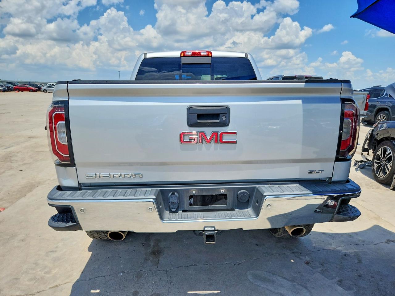 2017 Gmc Sierra K1500 Slt Silver vin: 3GTU2NEC1HG425407