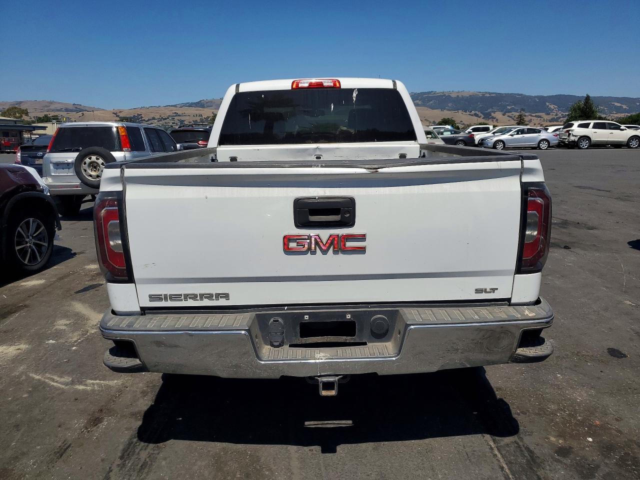 2018 Gmc Sierra K1500 Slt Белый vin: 3GTU2NEC1JG147792