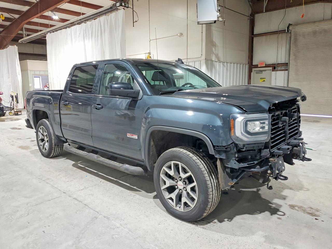 2018 Gmc Sierra K1500 Slt Gray vin: 3GTU2NEC1JG369779