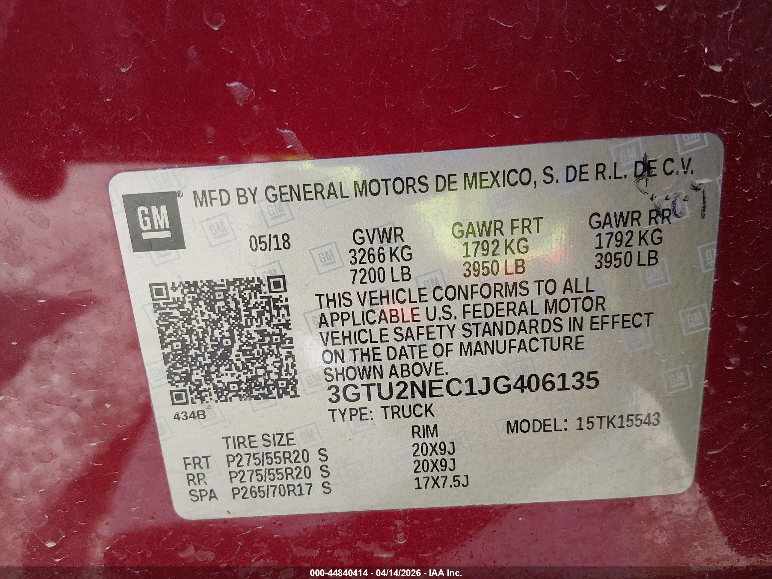 2018 Gmc Sierra 1500 Slt Red vin: 3GTU2NEC1JG406135