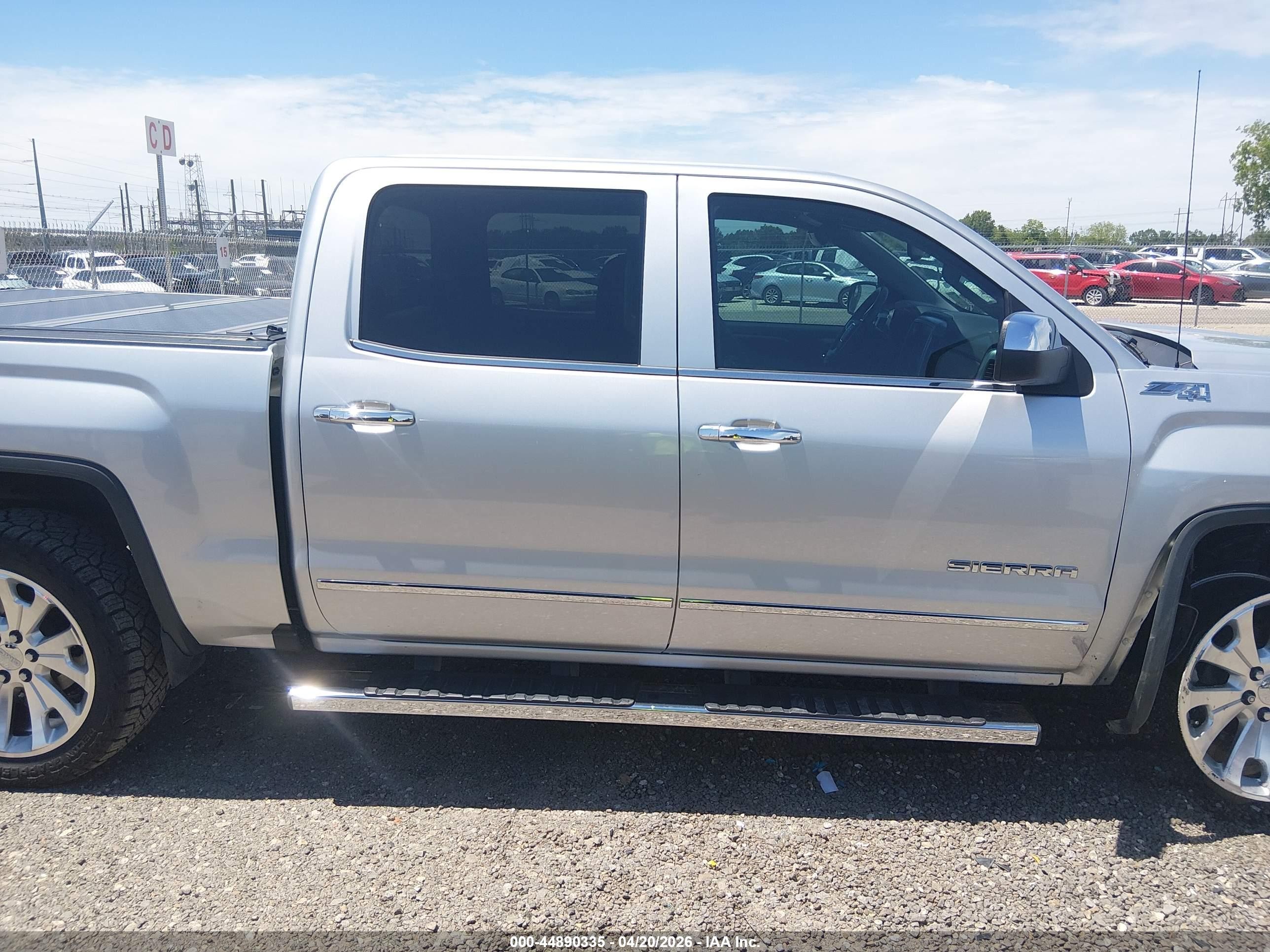 2018 Gmc Sierra 1500 Slt Silver vin: 3GTU2NEC1JG409925