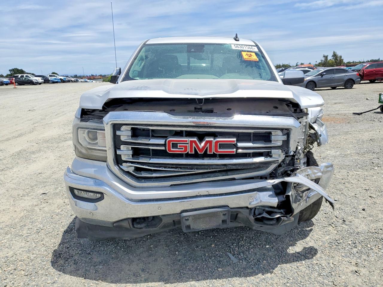 2018 Gmc Sierra K1500 Slt Silver vin: 3GTU2NEC1JG637228