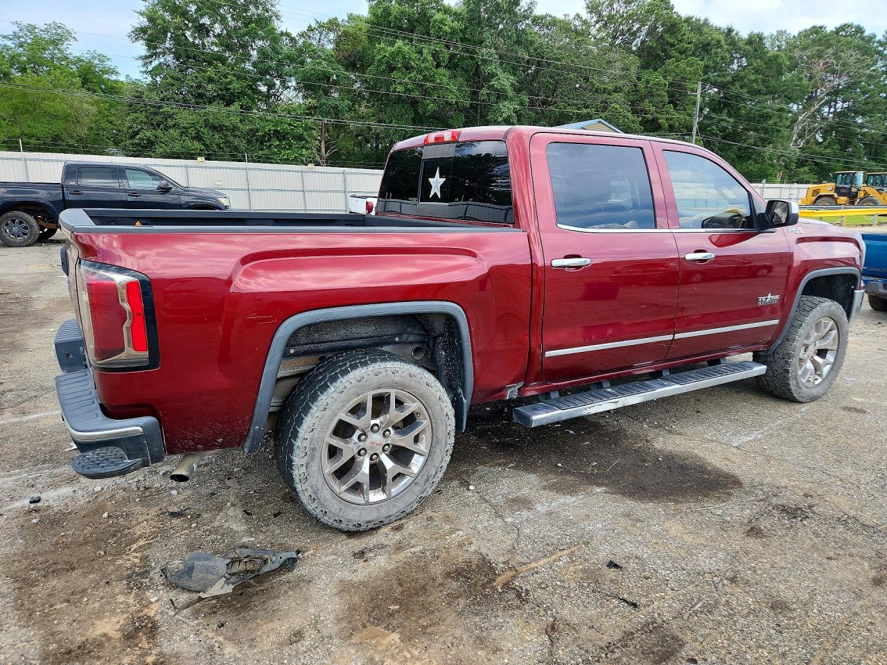 2016 Gmc Sierra K1500 Slt Red vin: 3GTU2NEC2GG293787