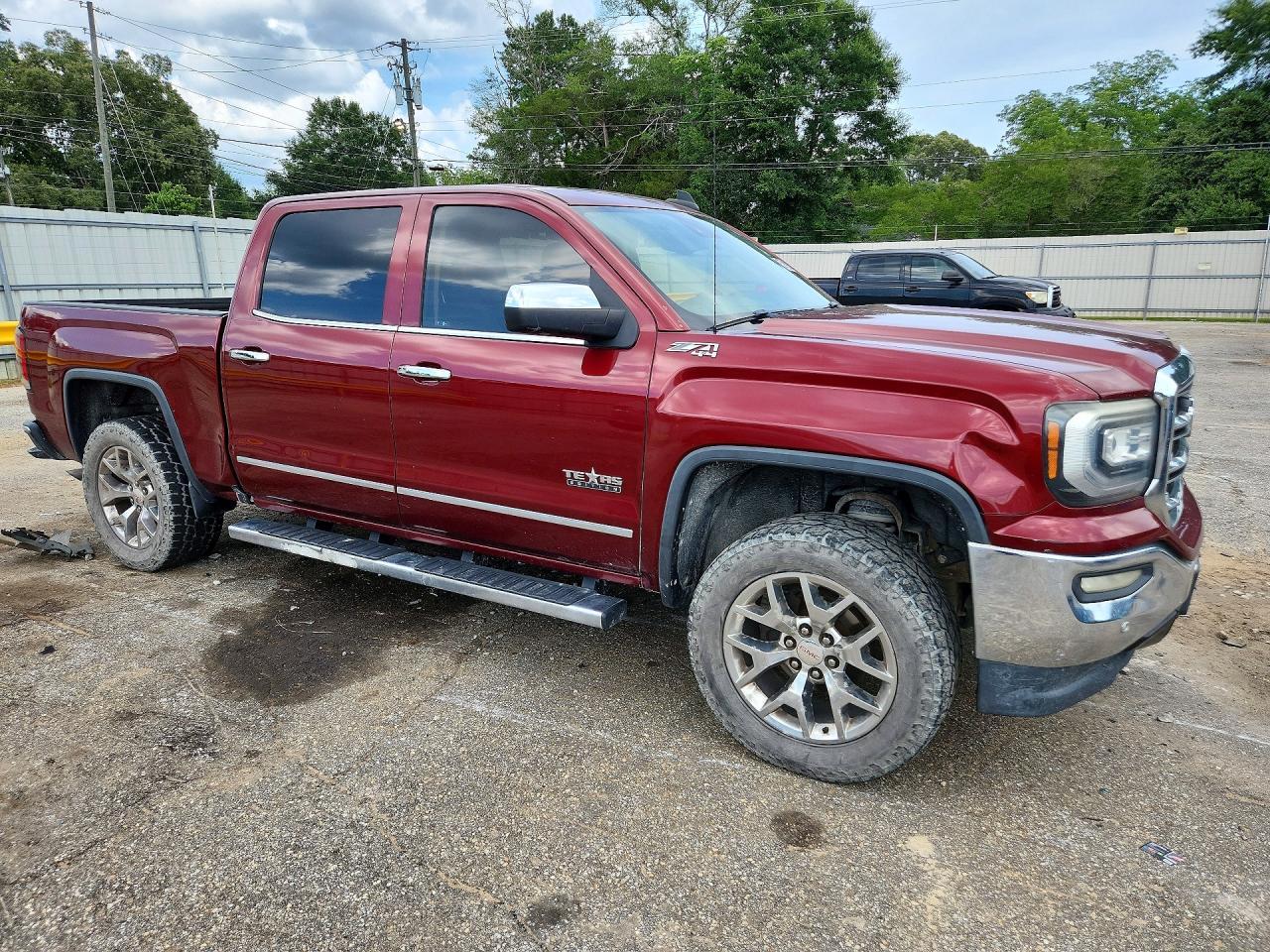 2016 Gmc Sierra K1500 Slt Red vin: 3GTU2NEC2GG293787