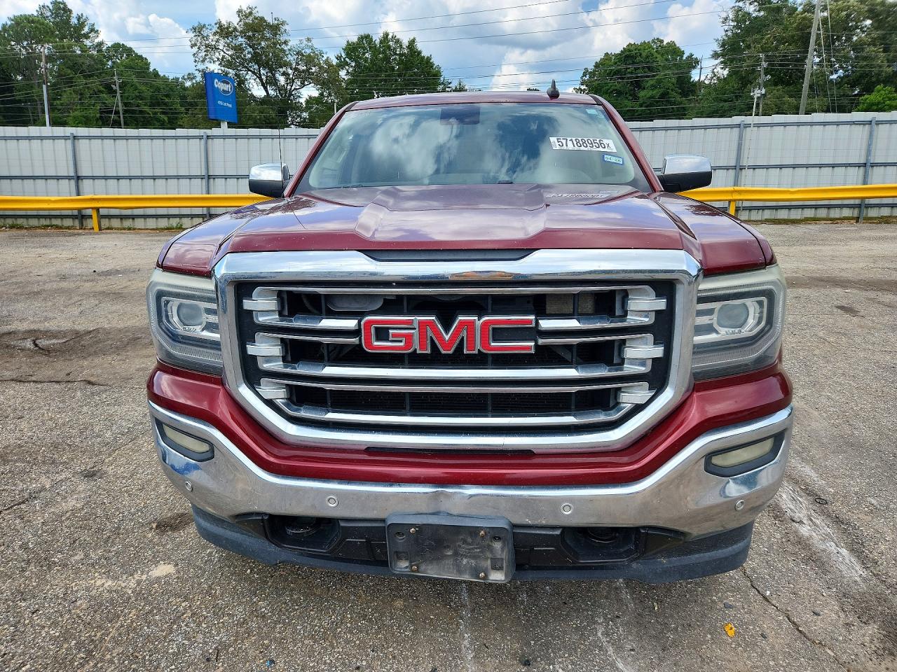 2016 Gmc Sierra K1500 Slt Red vin: 3GTU2NEC2GG293787