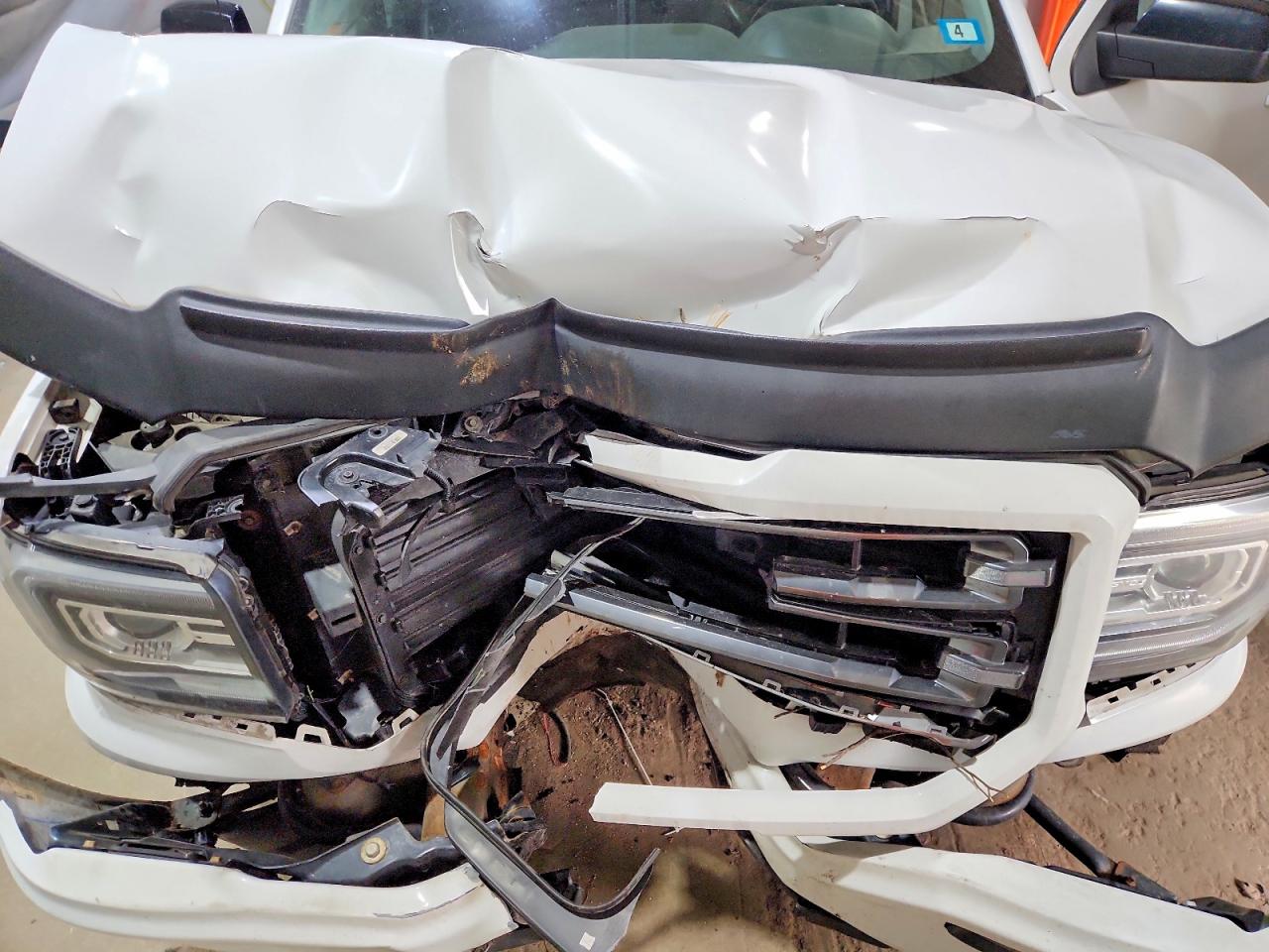 2017 Gmc Sierra K1500 Slt White vin: 3GTU2NEC2HG143017