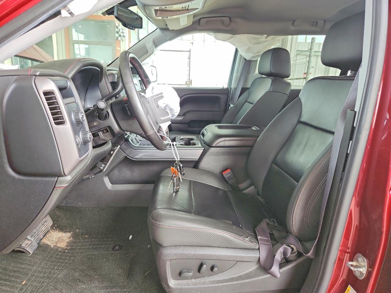 2017 Gmc Sierra K1500 Slt Burgundy vin: 3GTU2NEC2HG345453