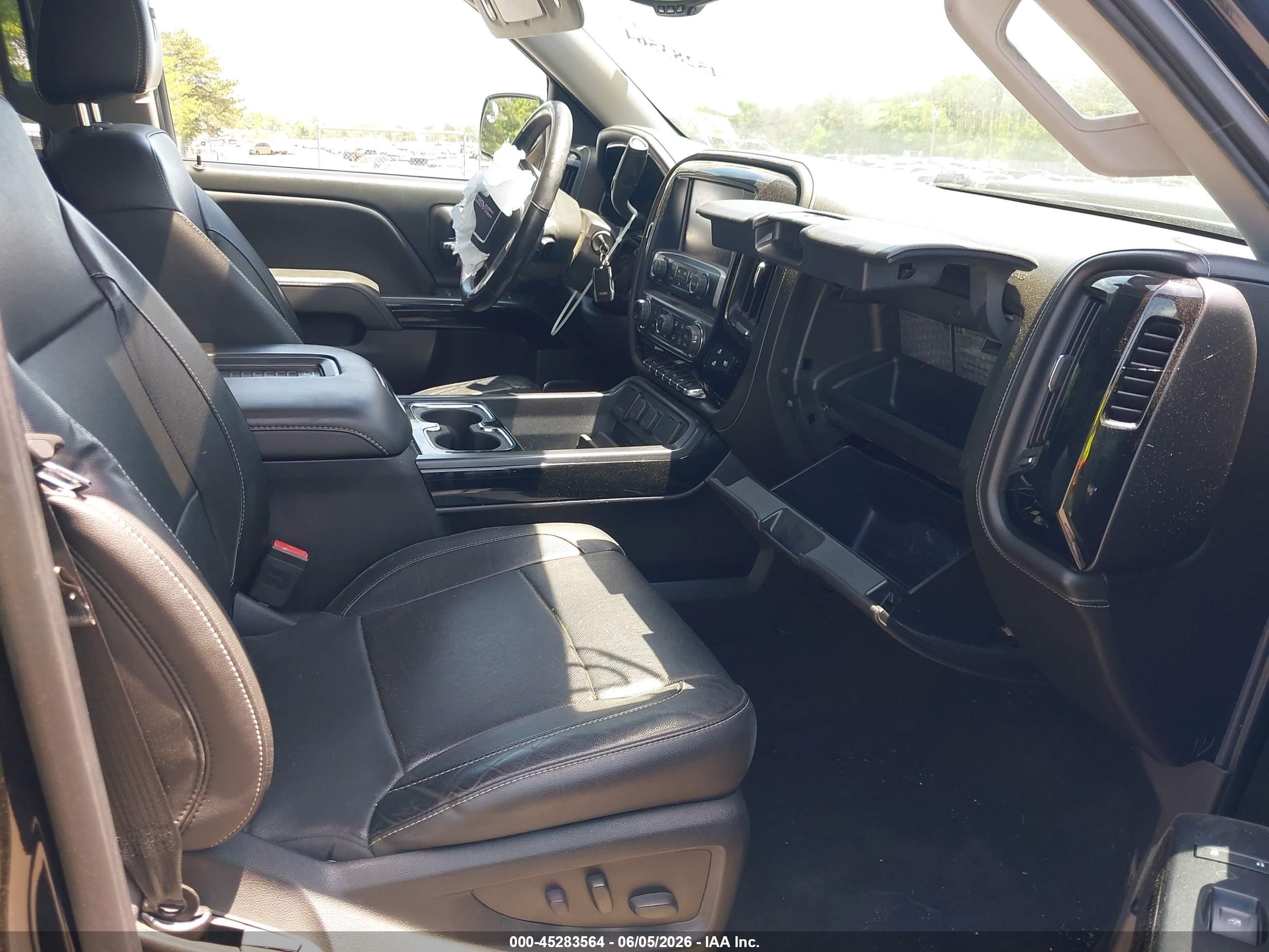 2018 Gmc Sierra 1500 Slt Black vin: 3GTU2NEC2JG101016